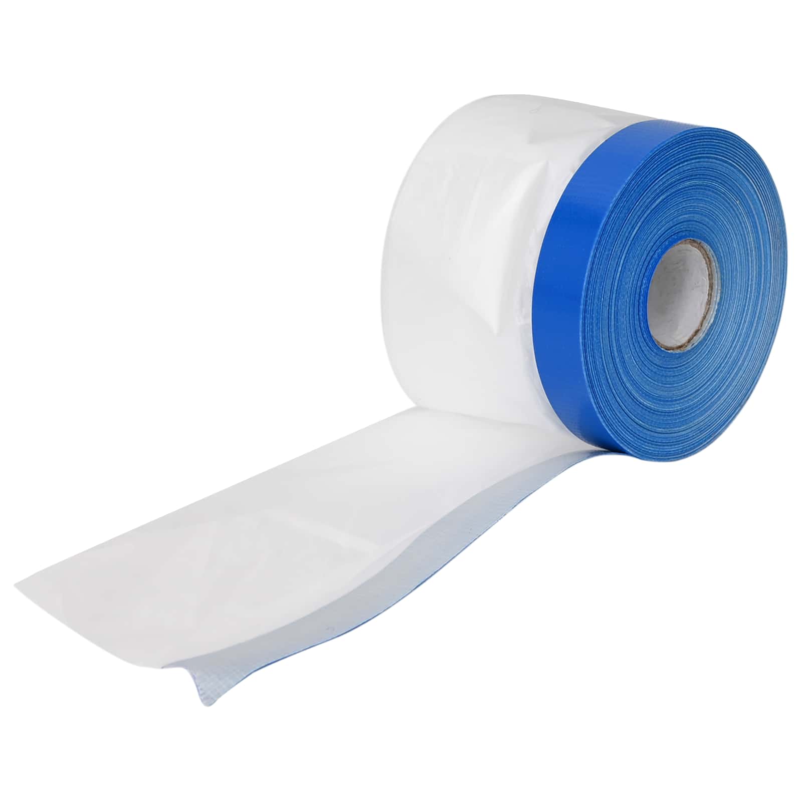 Abdeckfolie mit Klebeband 12 stk. Transparent und Blau
