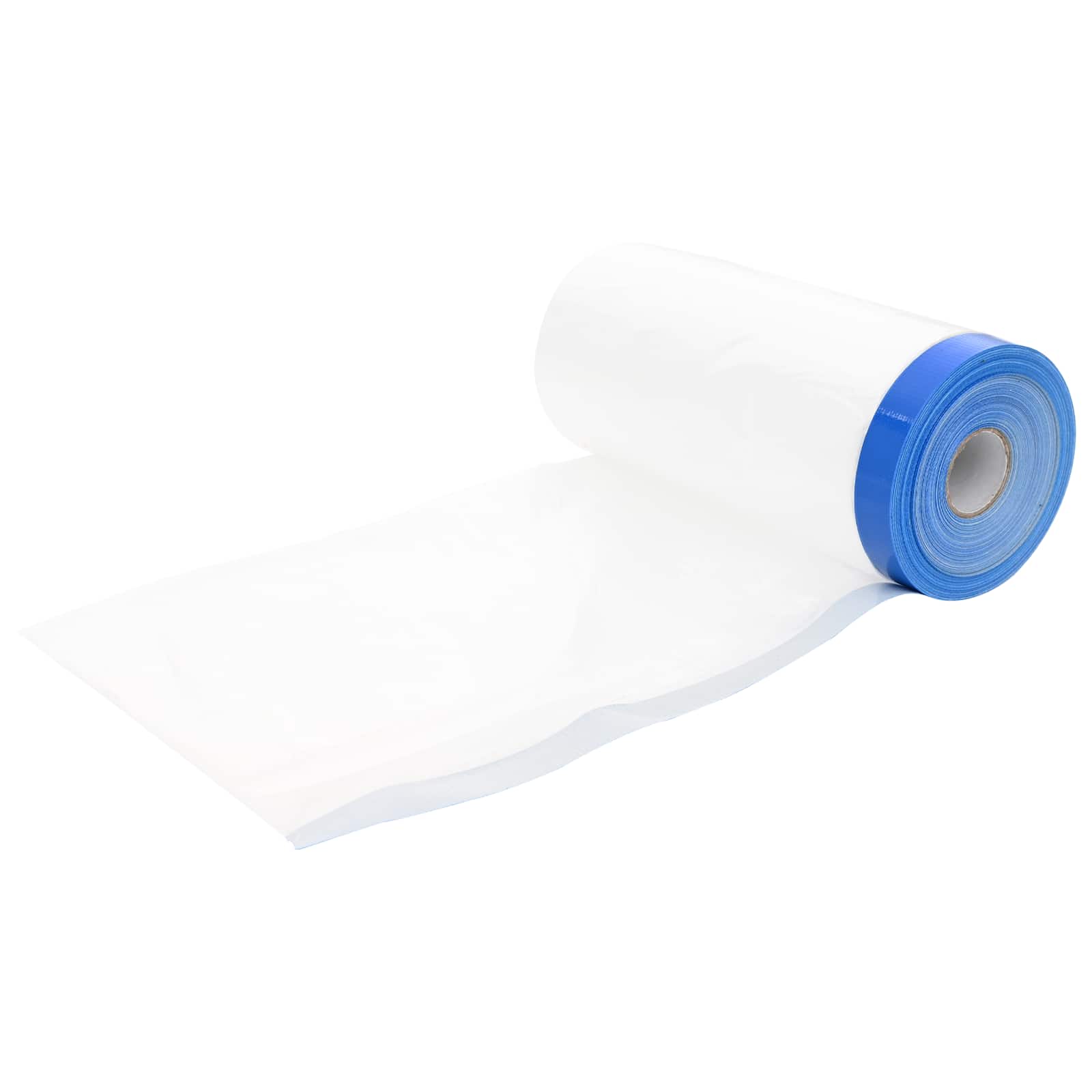 Abdeckfolie mit Klebeband 12 stk. Transparent und Blau