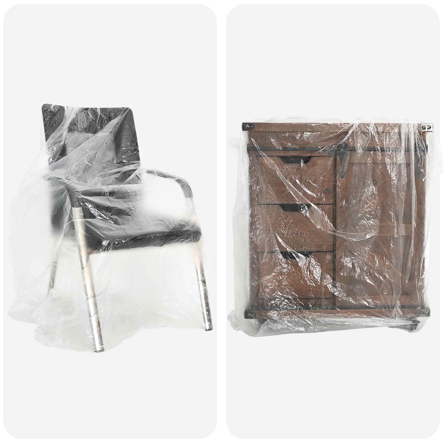 Staubblatt 6 stk. Transparent 400 x 500 cm HDPE