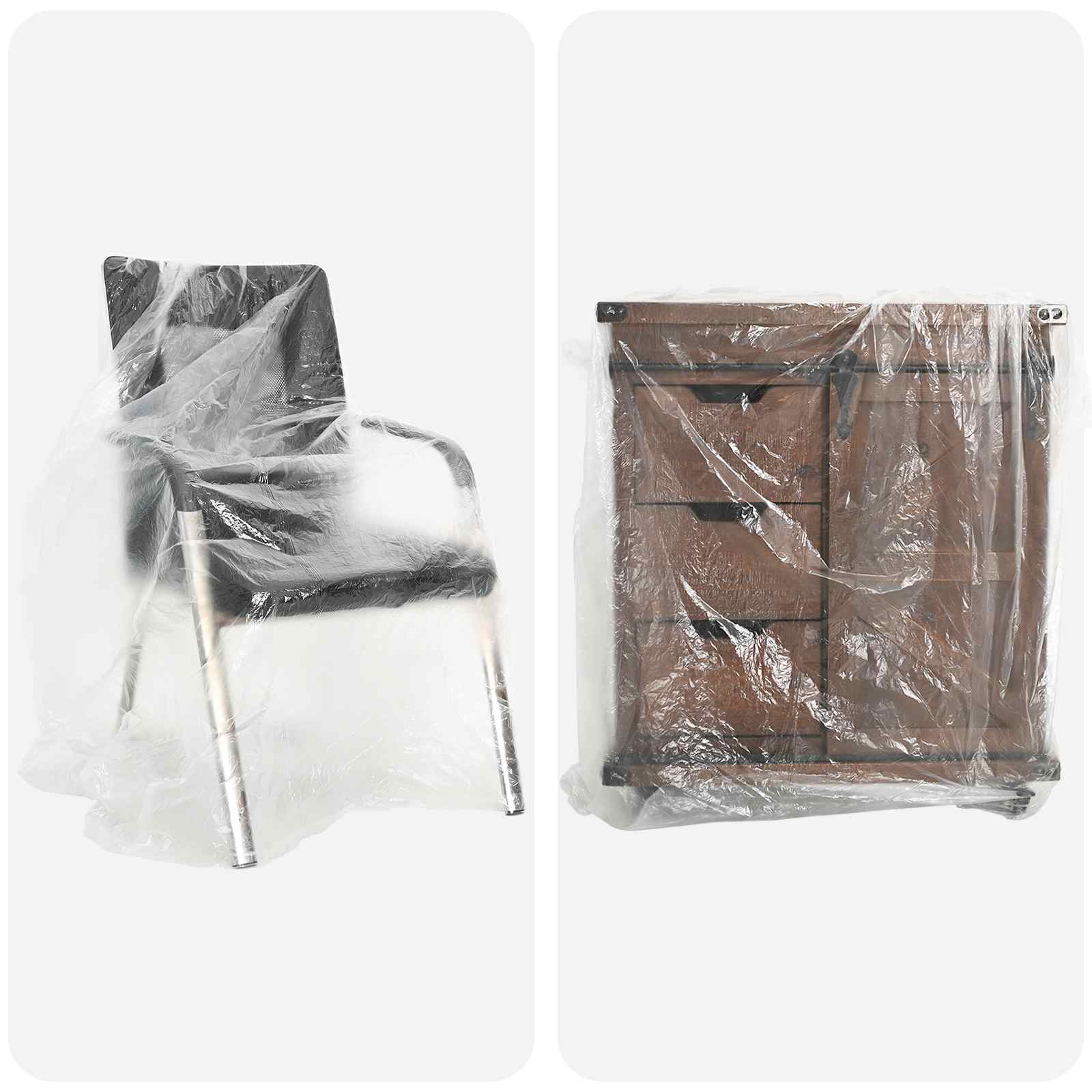 Staubblatt 6 stk. Transparent 400 x 500 cm HDPE