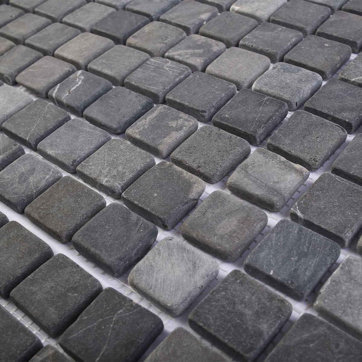 Mosaikfliesen Grau 30 x 30 cm Marmor