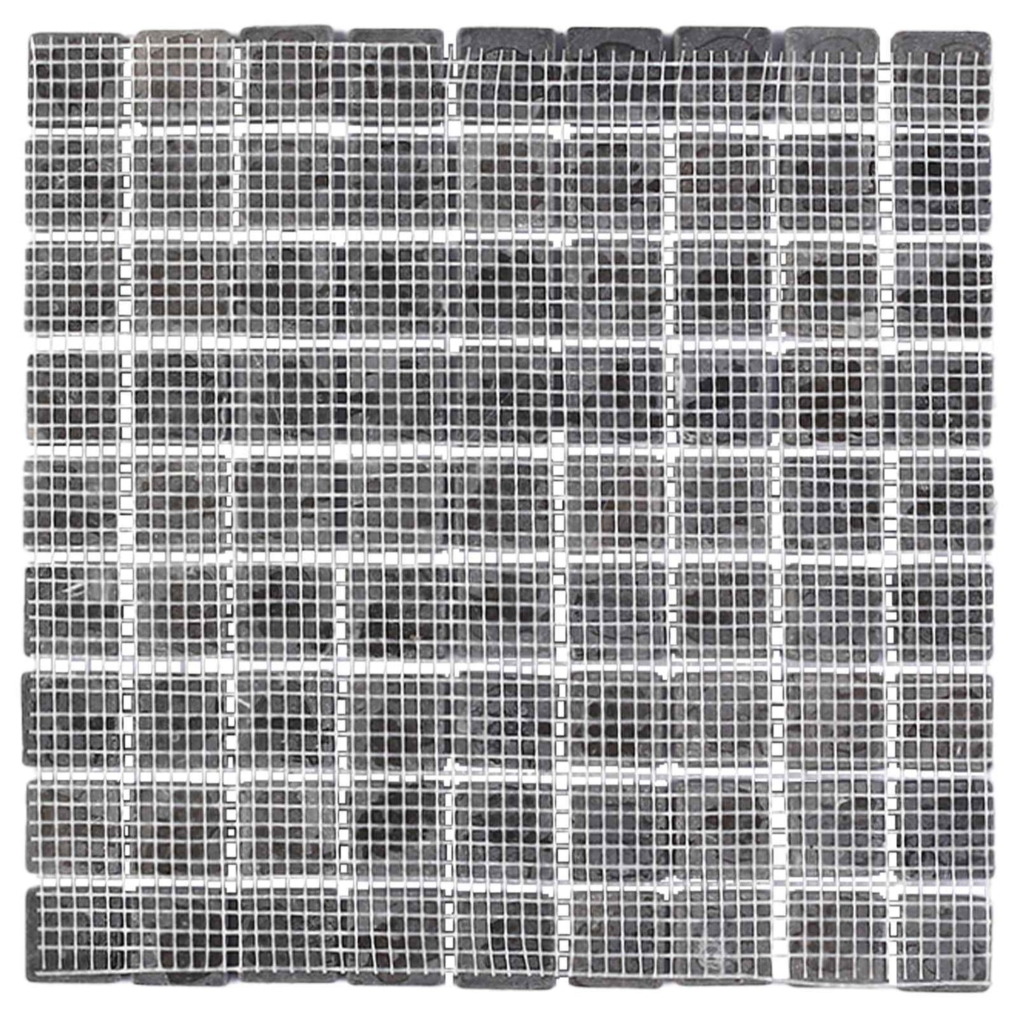 Mosaikfliesen Grau 30 x 30 cm Marmor