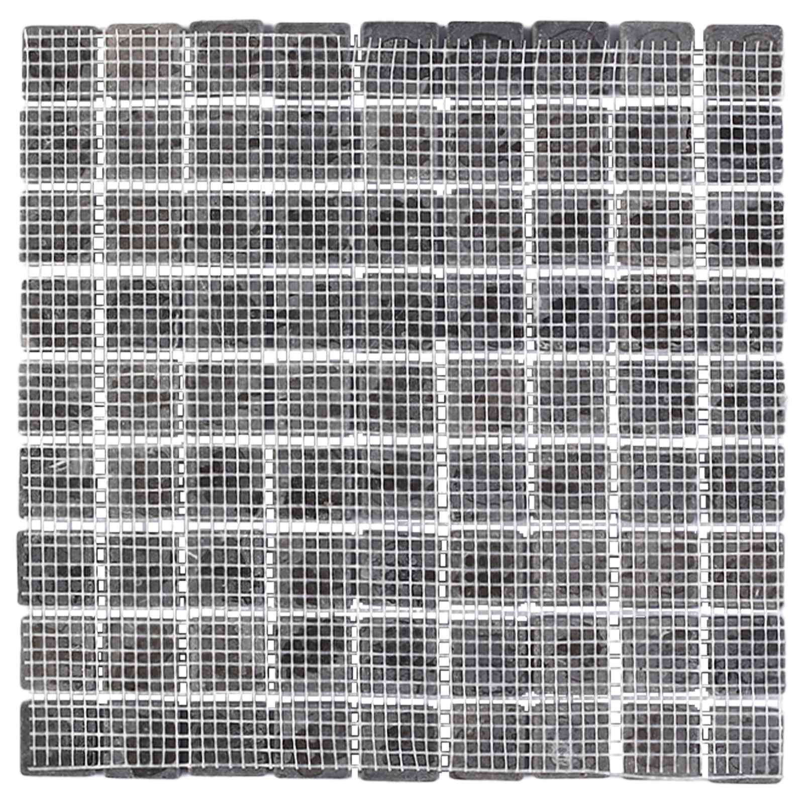 Mosaikfliesen Grau 30 x 30 cm Marmor