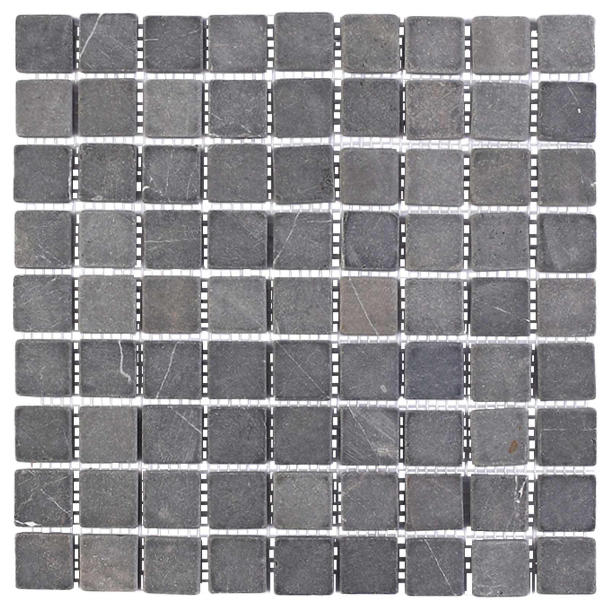 Mosaikfliesen Grau 30 x 30 cm Marmor