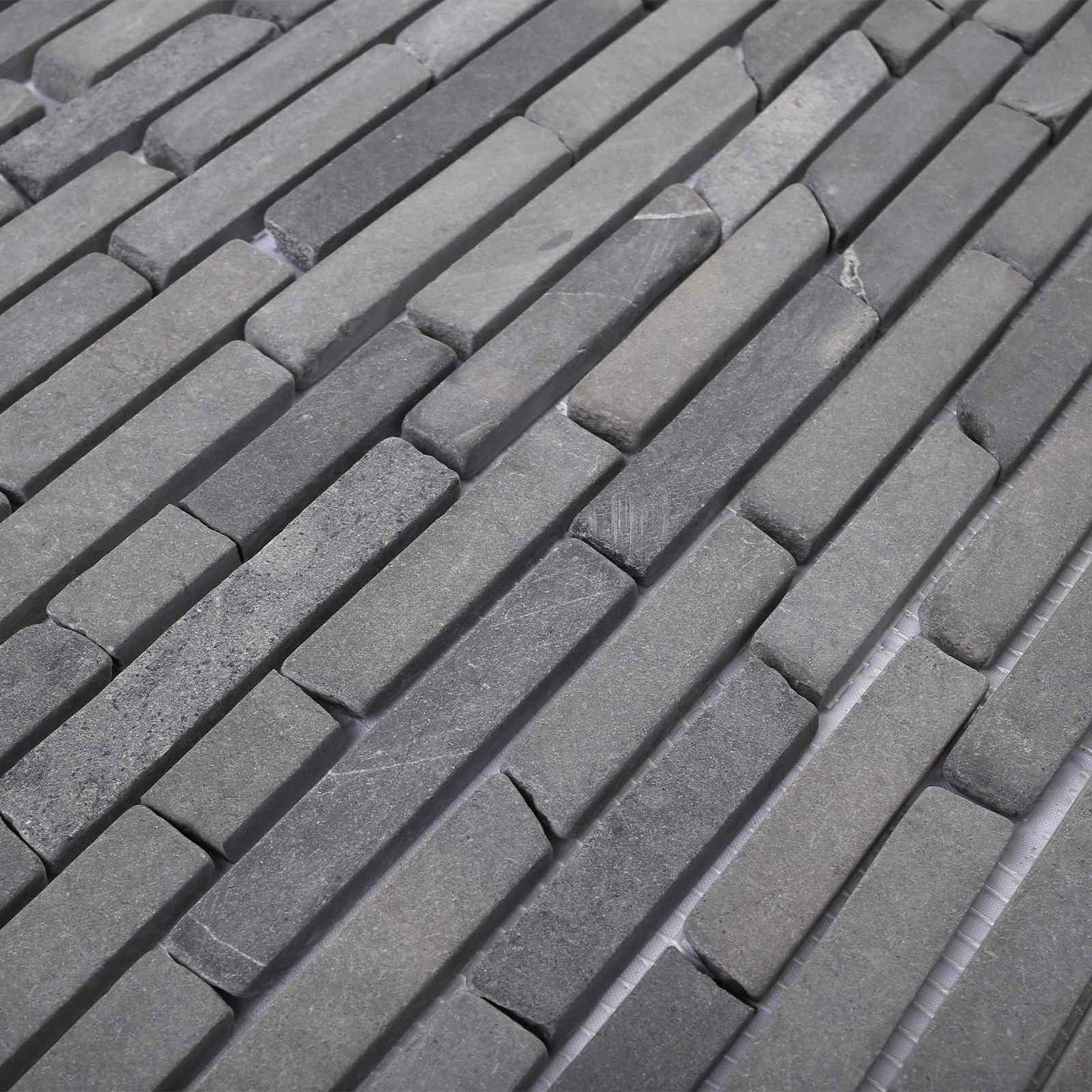 Mosaikfliesen Grau 30 x 30 cm Marmor