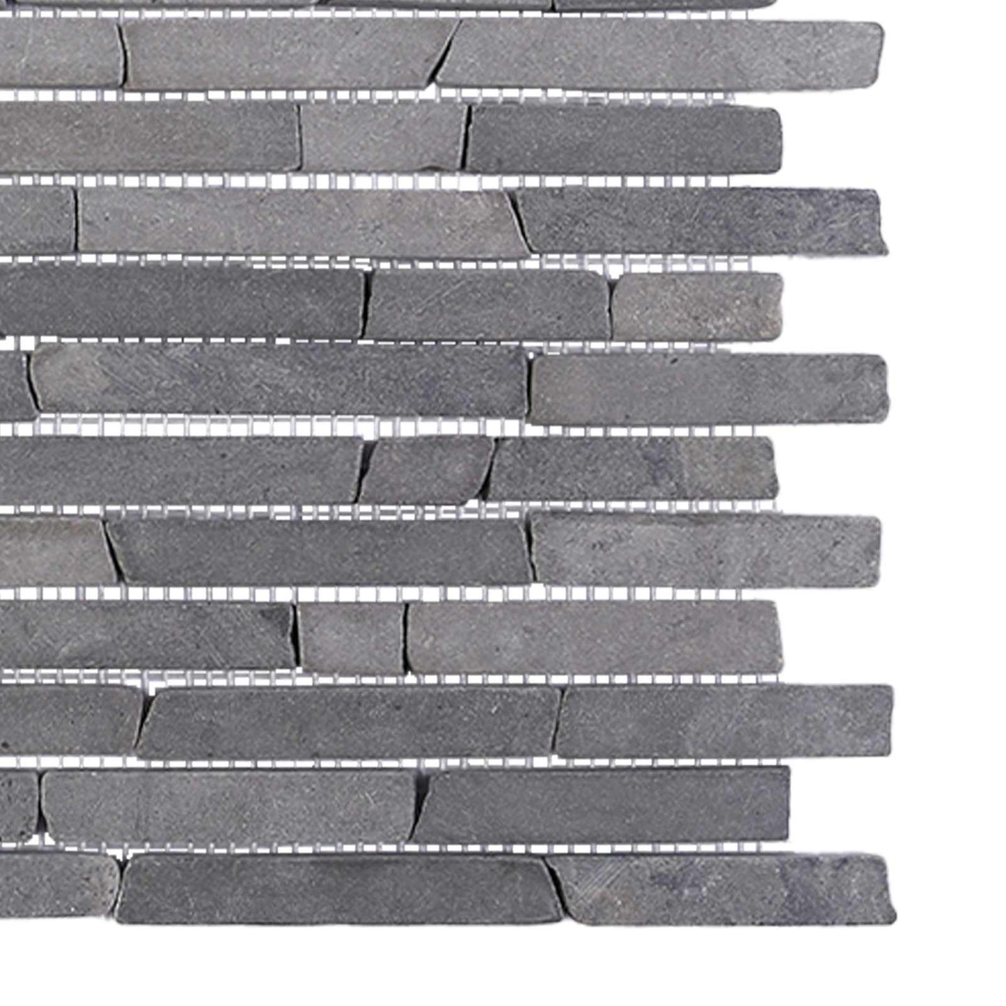Mosaikfliesen Grau 30 x 30 cm Marmor