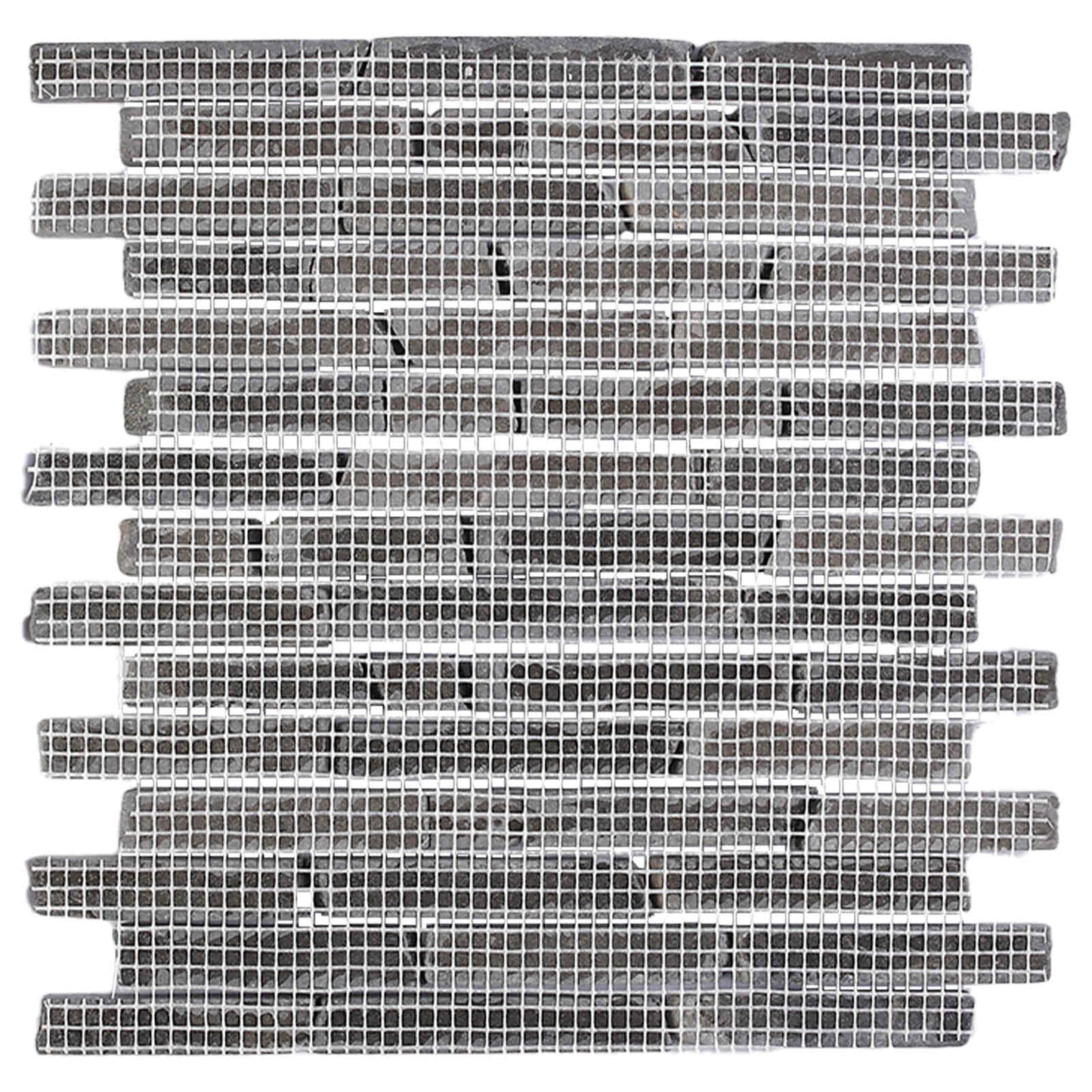 Mosaikfliesen Grau 30 x 30 cm Marmor