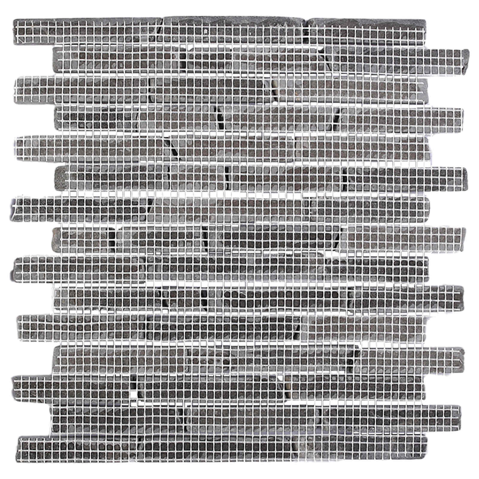 Mosaikfliesen Grau 30 x 30 cm Marmor