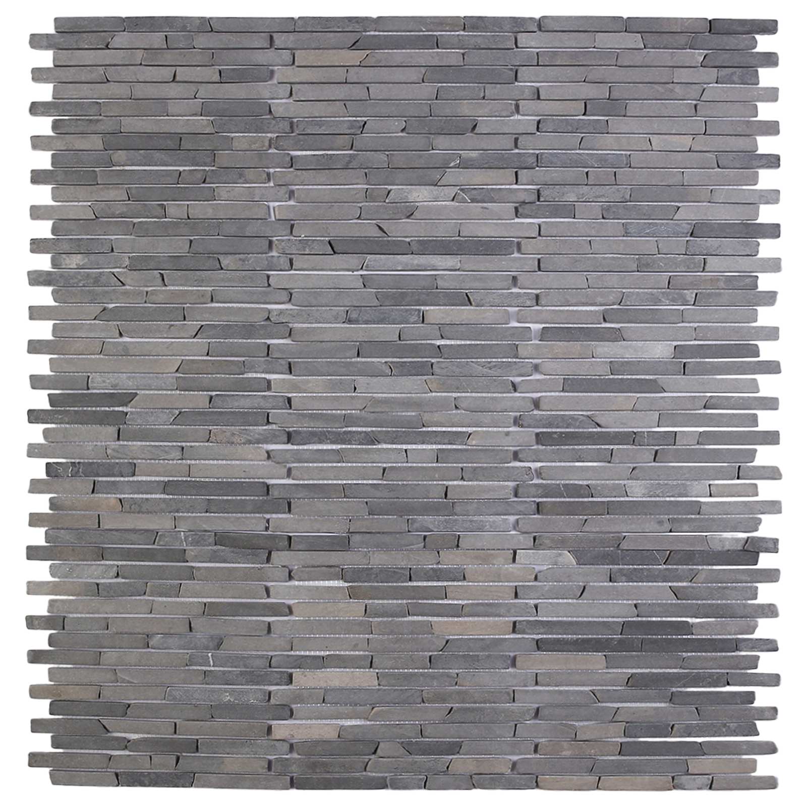 Mosaikfliesen Grau 30 x 30 cm Marmor