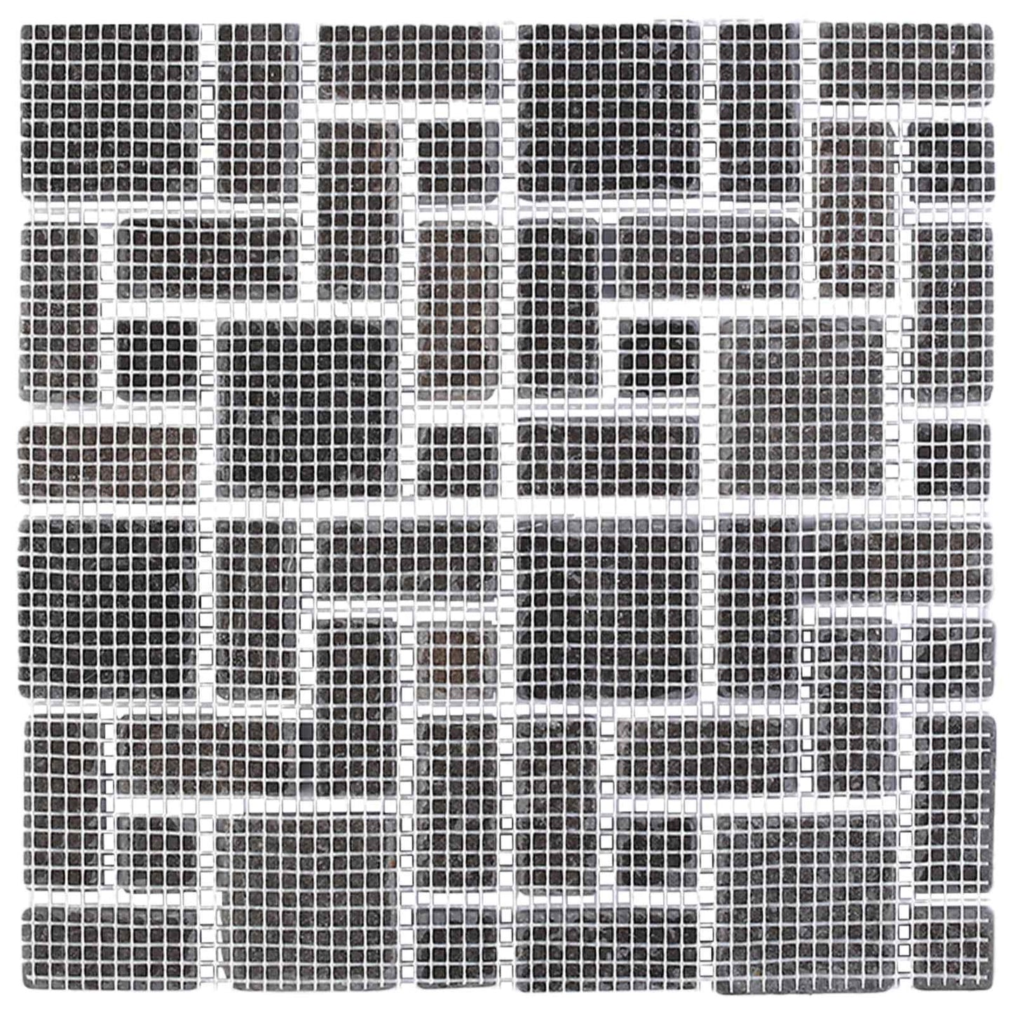Mosaikfliesen Grau 30 x 30 cm Marmor