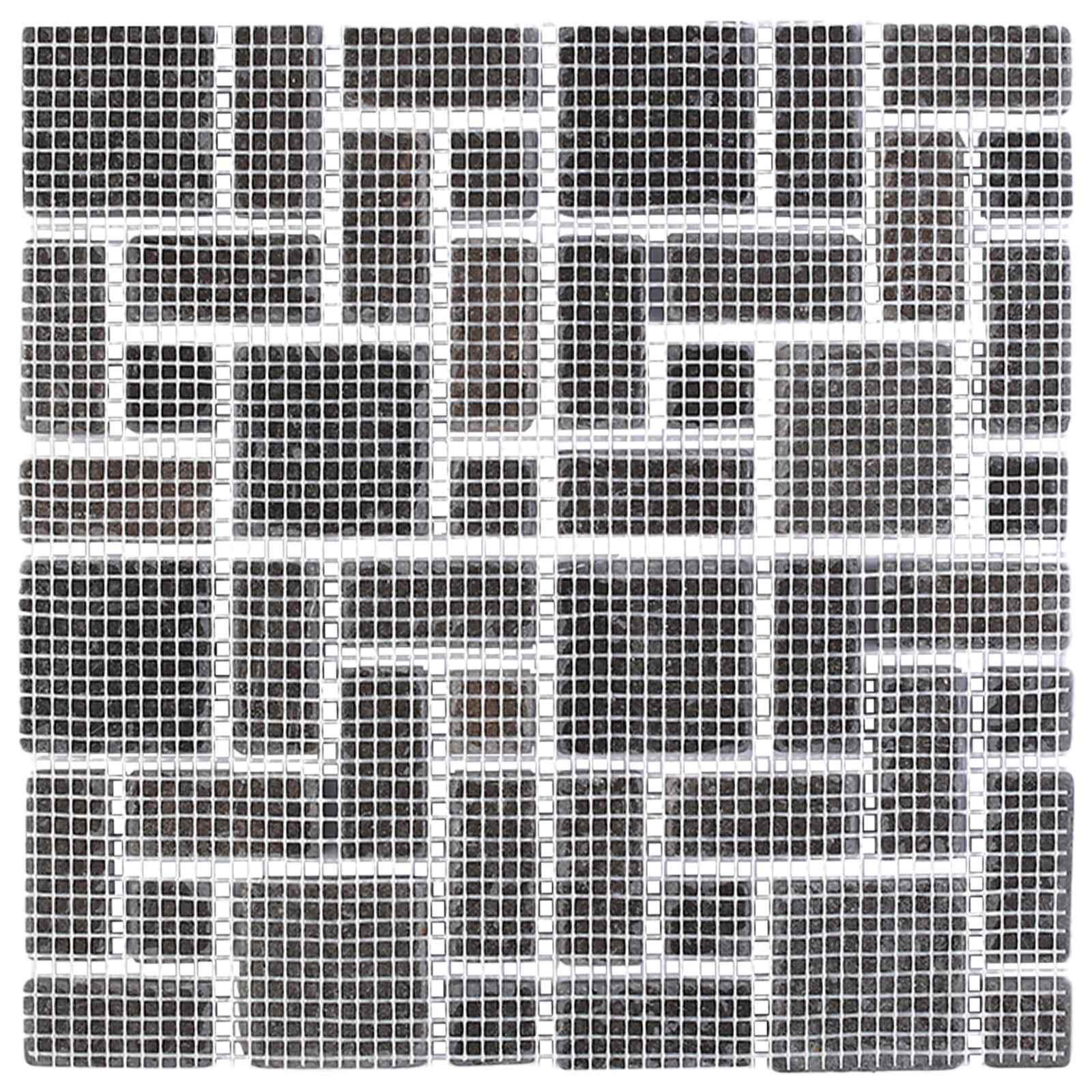 Mosaikfliesen Grau 30 x 30 cm Marmor