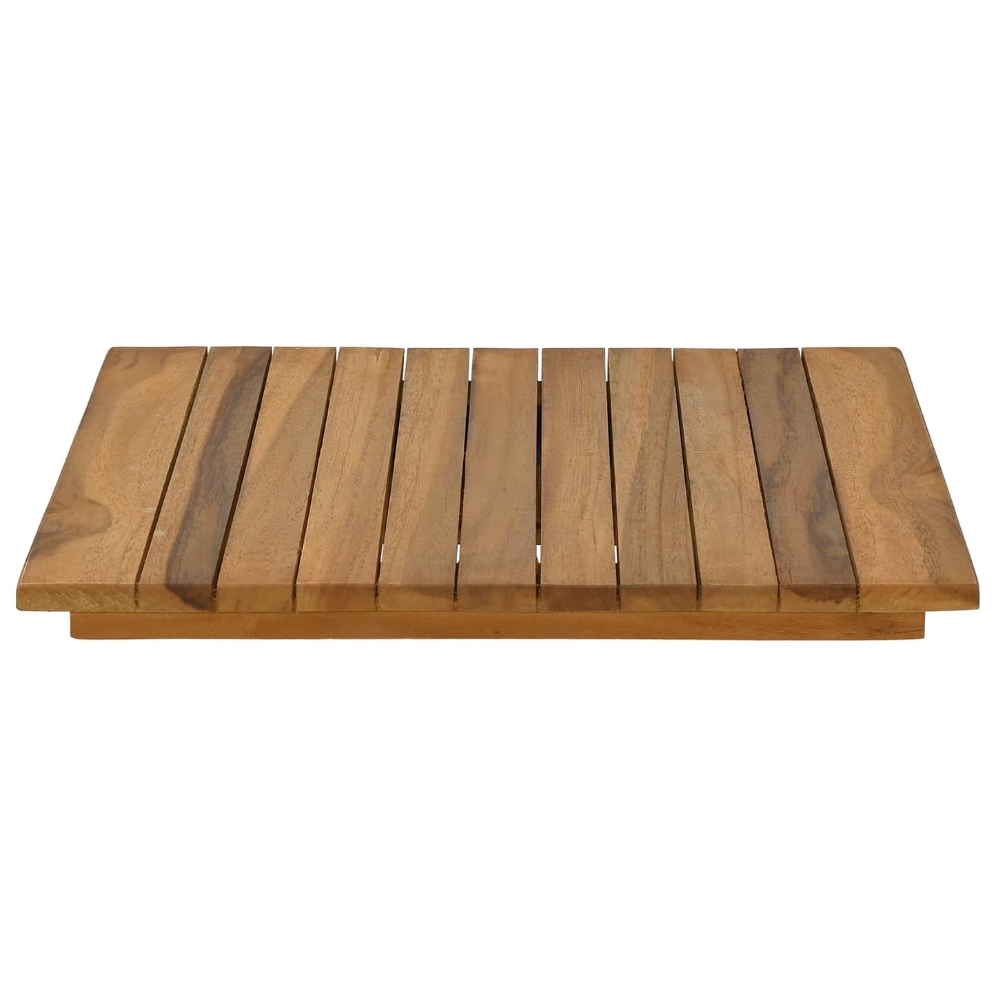 Tischplatte 40 x 40 x 3,5 cm Quadratisch Massives Teakholz