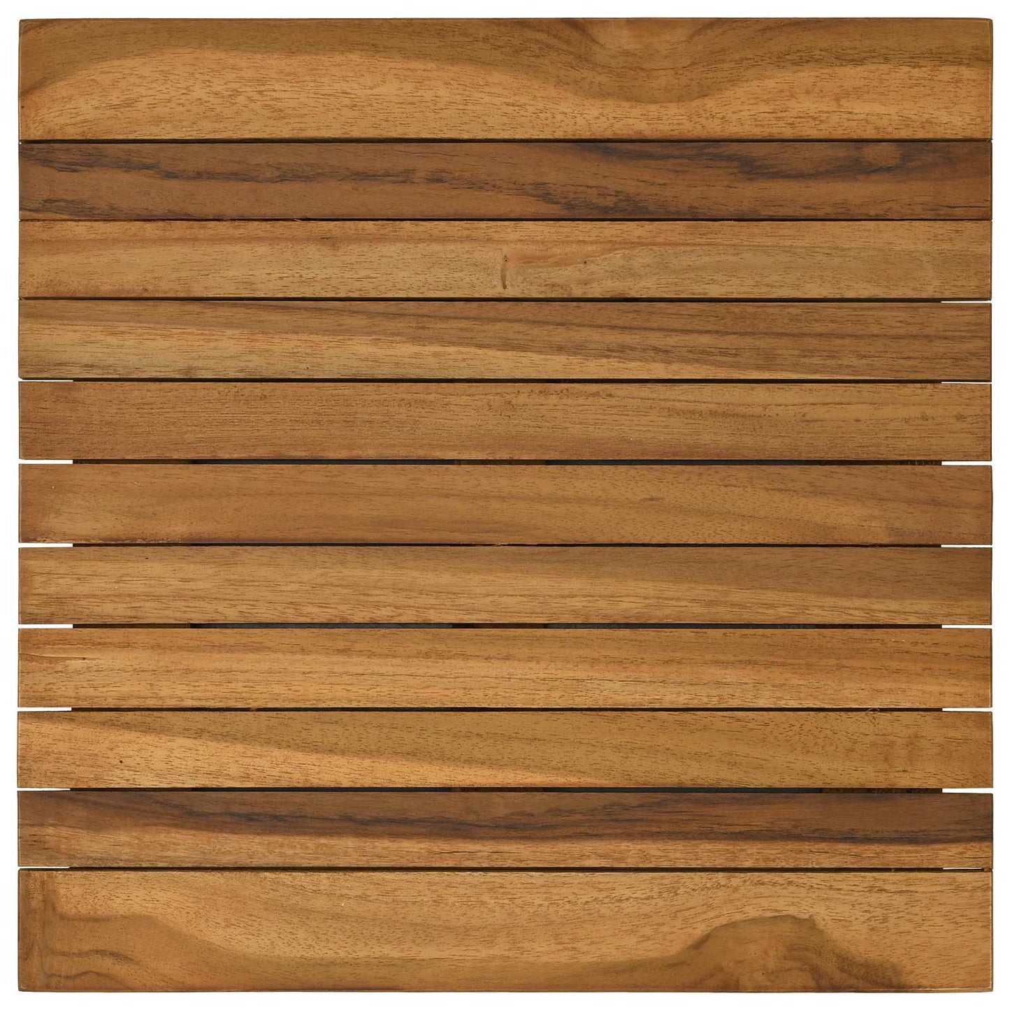 Tischplatte 40 x 40 x 3,5 cm Quadratisch Massives Teakholz