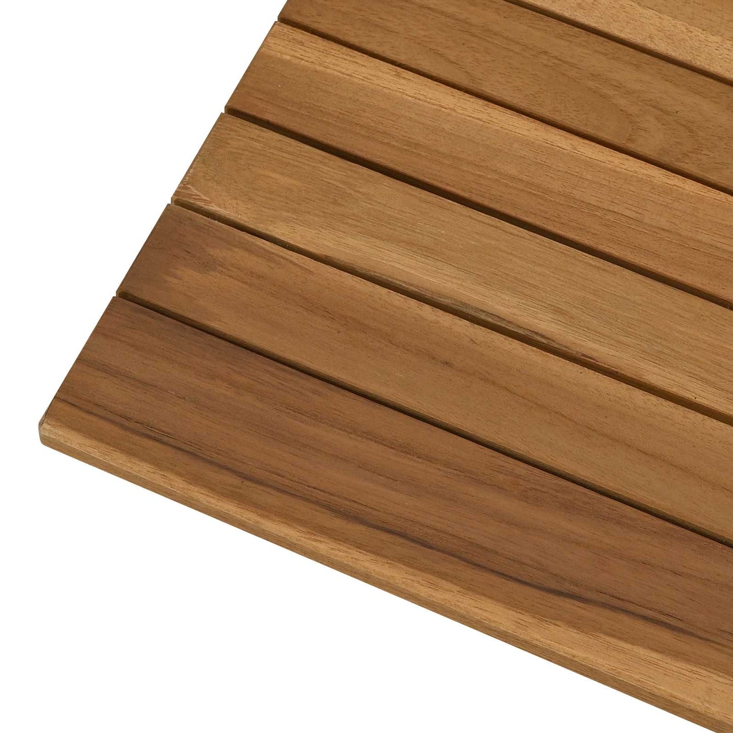 Tischplatte 50 x 50 x 3,5 cm Quadratisch Massives Teakholz