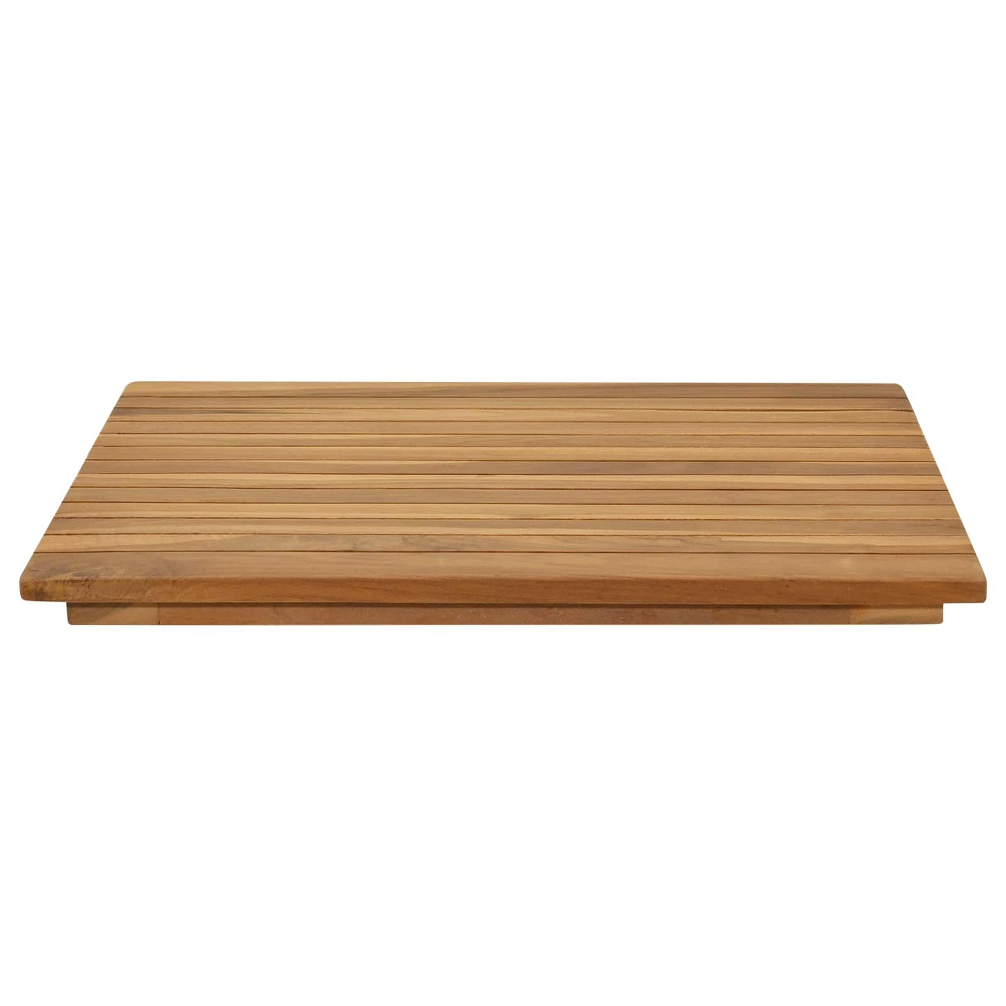 Tischplatte 50 x 50 x 3,5 cm Quadratisch Massives Teakholz