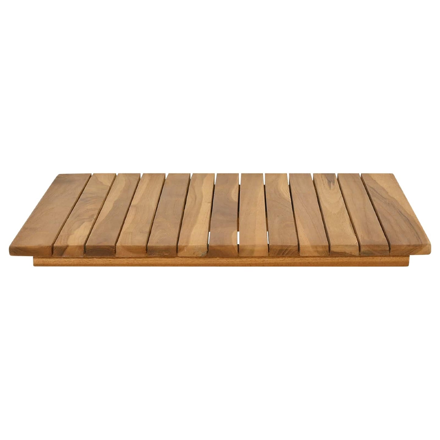 Tischplatte 50 x 50 x 3,5 cm Quadratisch Massives Teakholz