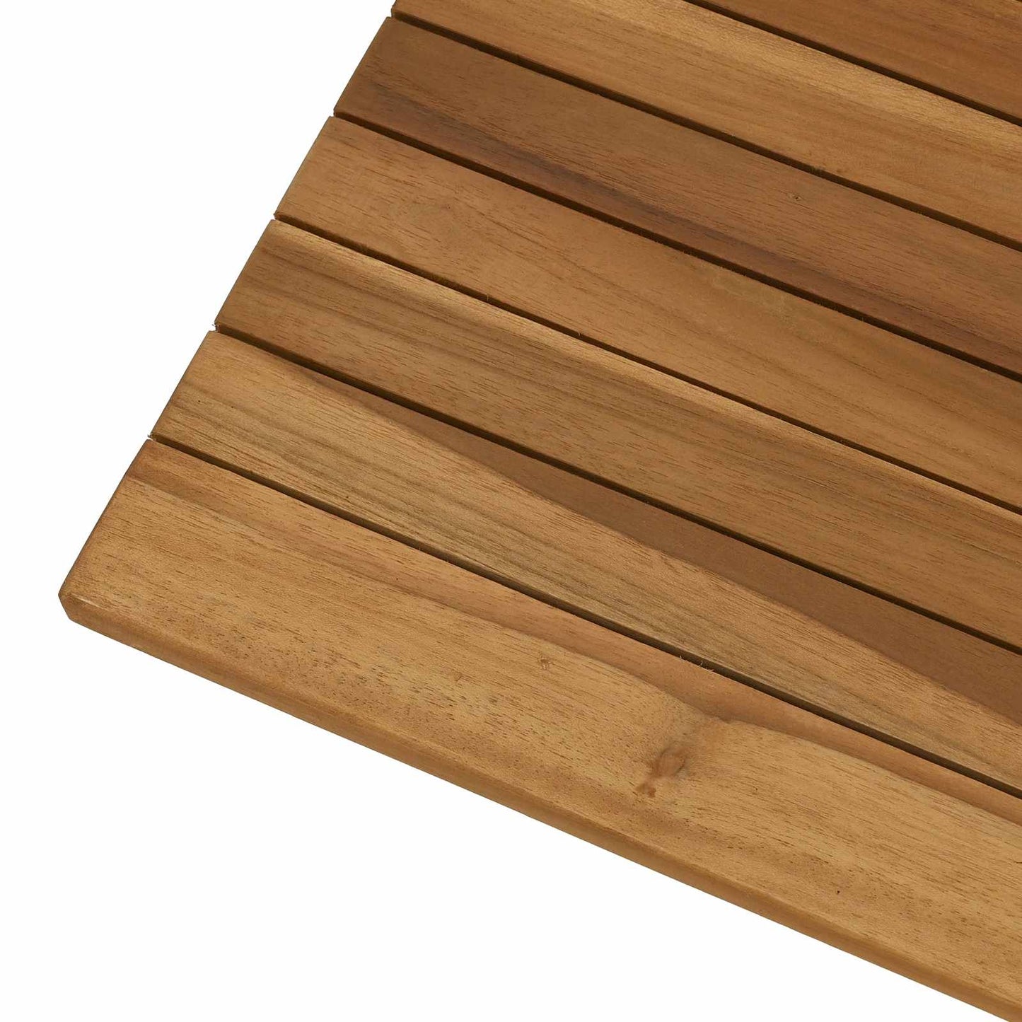 Tischplatte 60 x 60 x 3,5 cm Quadratisch Massives Teakholz