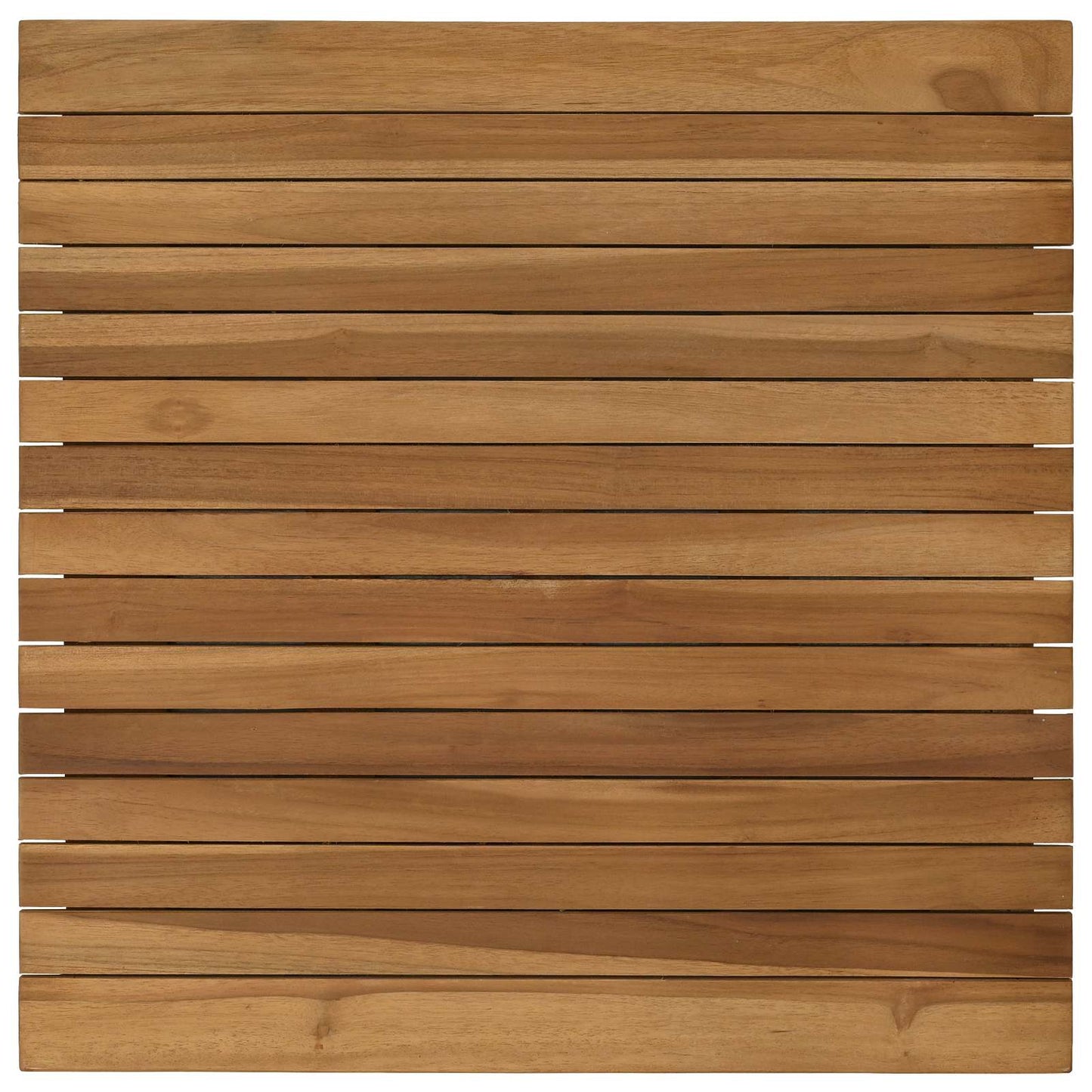 Tischplatte 60 x 60 x 3,5 cm Quadratisch Massives Teakholz