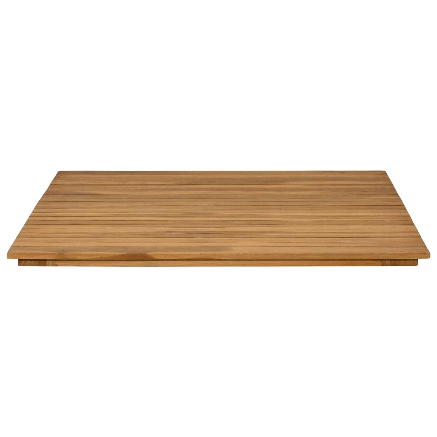 Tischplatte 80 x 80 x 3,5 cm Quadratisch Massives Teakholz