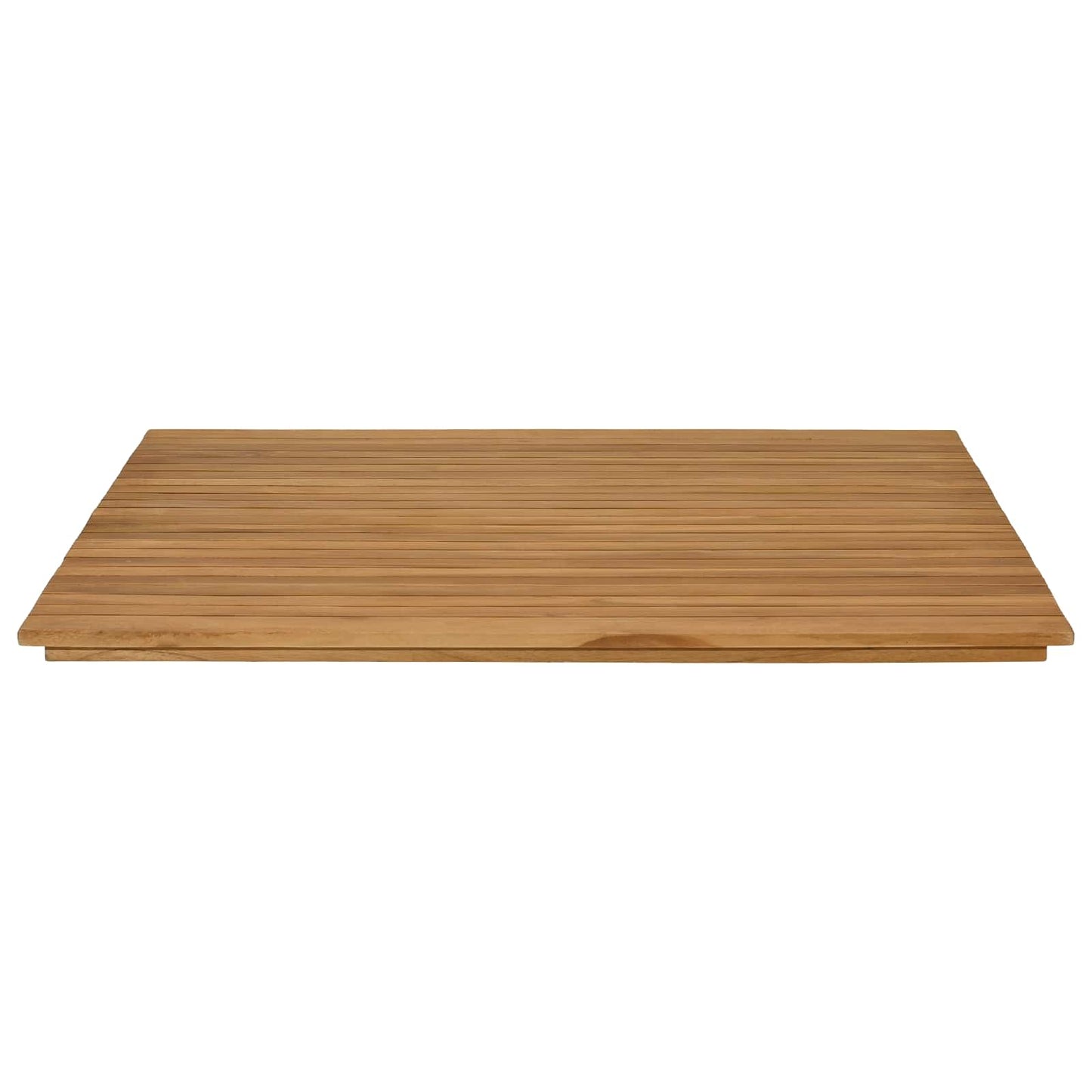 Tischplatte 90 x 90 x 3,5 cm Quadratisch Massives Teakholz