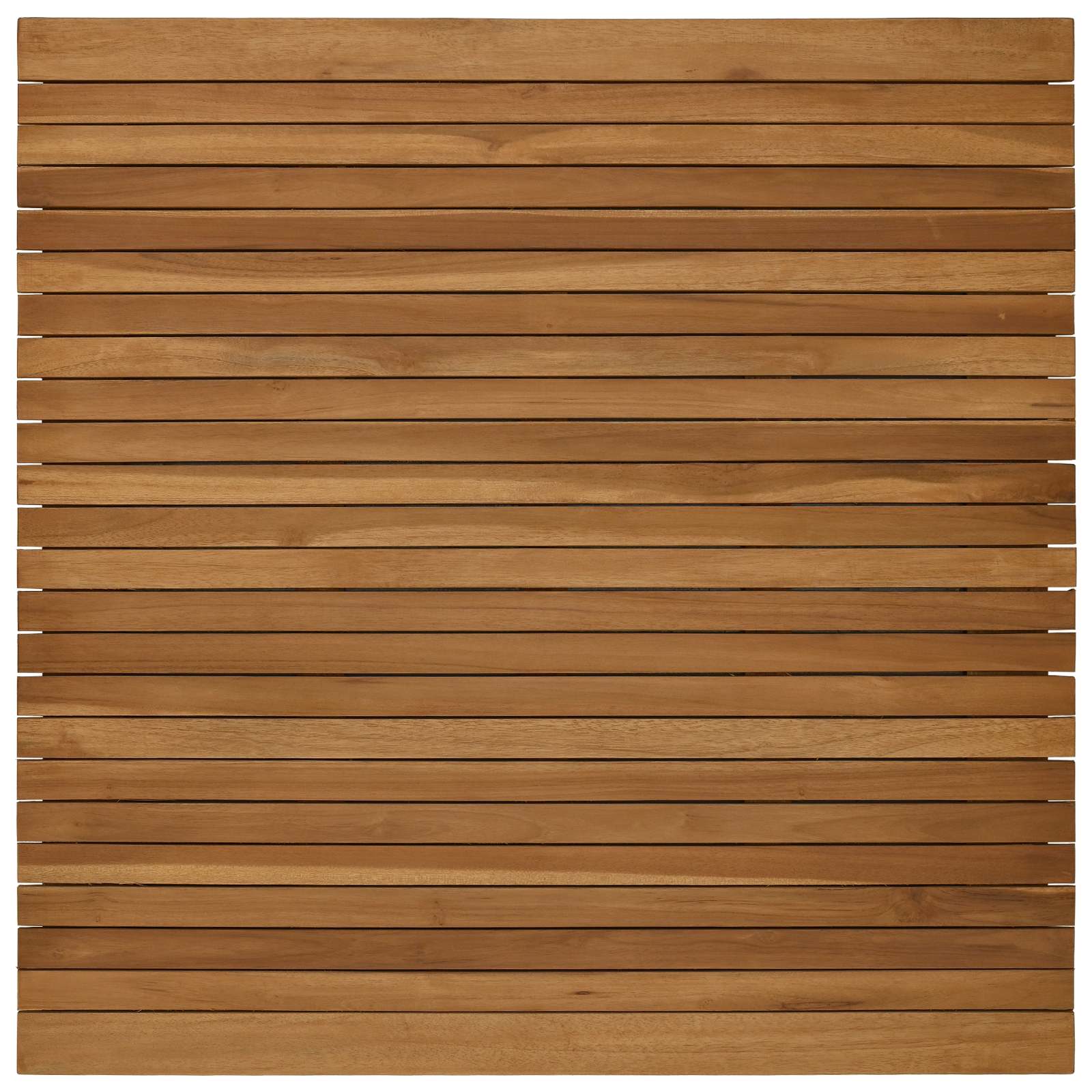 Tischplatte 90 x 90 x 3,5 cm Quadratisch Massives Teakholz