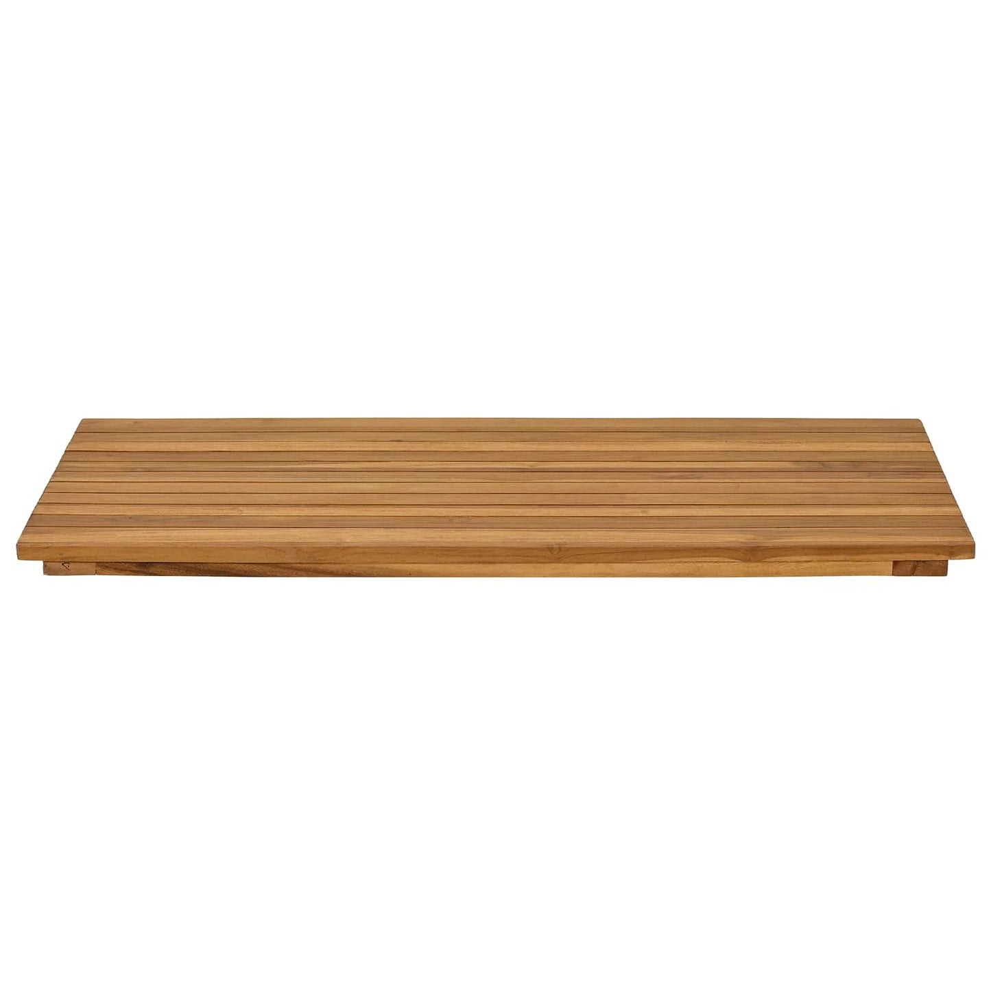 Tischplatte 90 x 45 x 3,5 cm Rechtwinklig Massives Teakholz