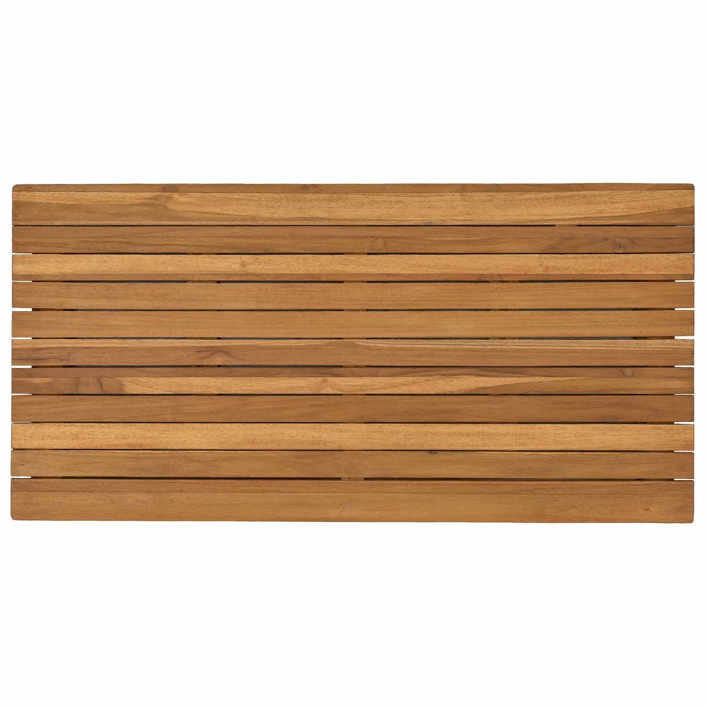Tischplatte 90 x 45 x 3,5 cm Rechtwinklig Massives Teakholz