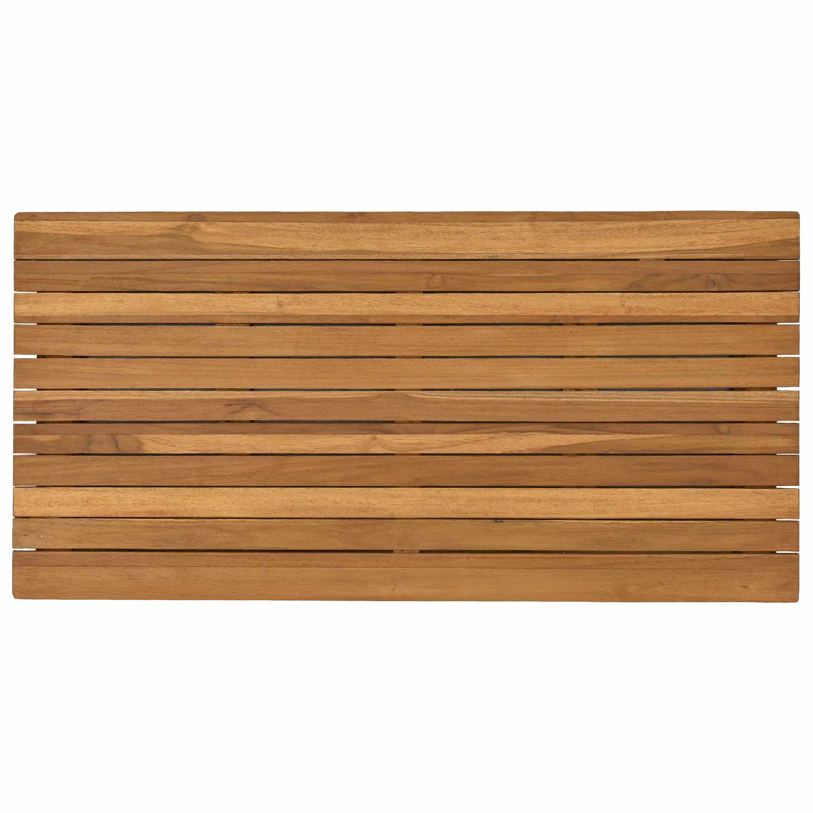 Tischplatte 90 x 45 x 3,5 cm Rechtwinklig Massives Teakholz