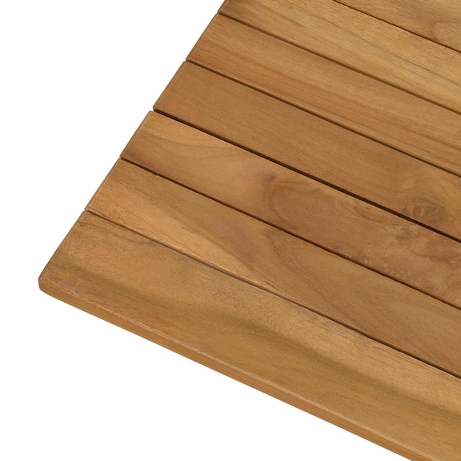 Tischplatte 100 x 50 x 3,5 cm Rechtwinklig Massives Teakholz