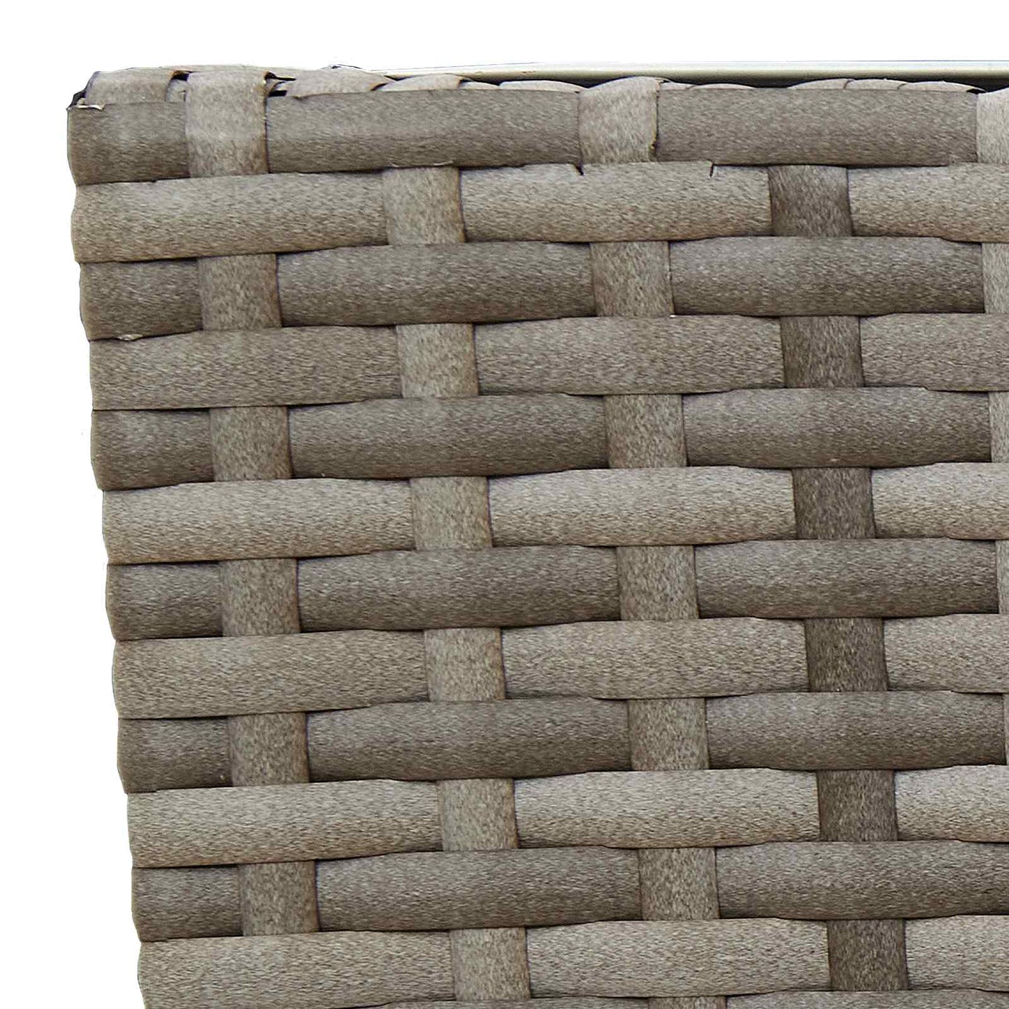 Set für Outdoor 3 Stk. Grau 30 x 30 x 80 cm Metall