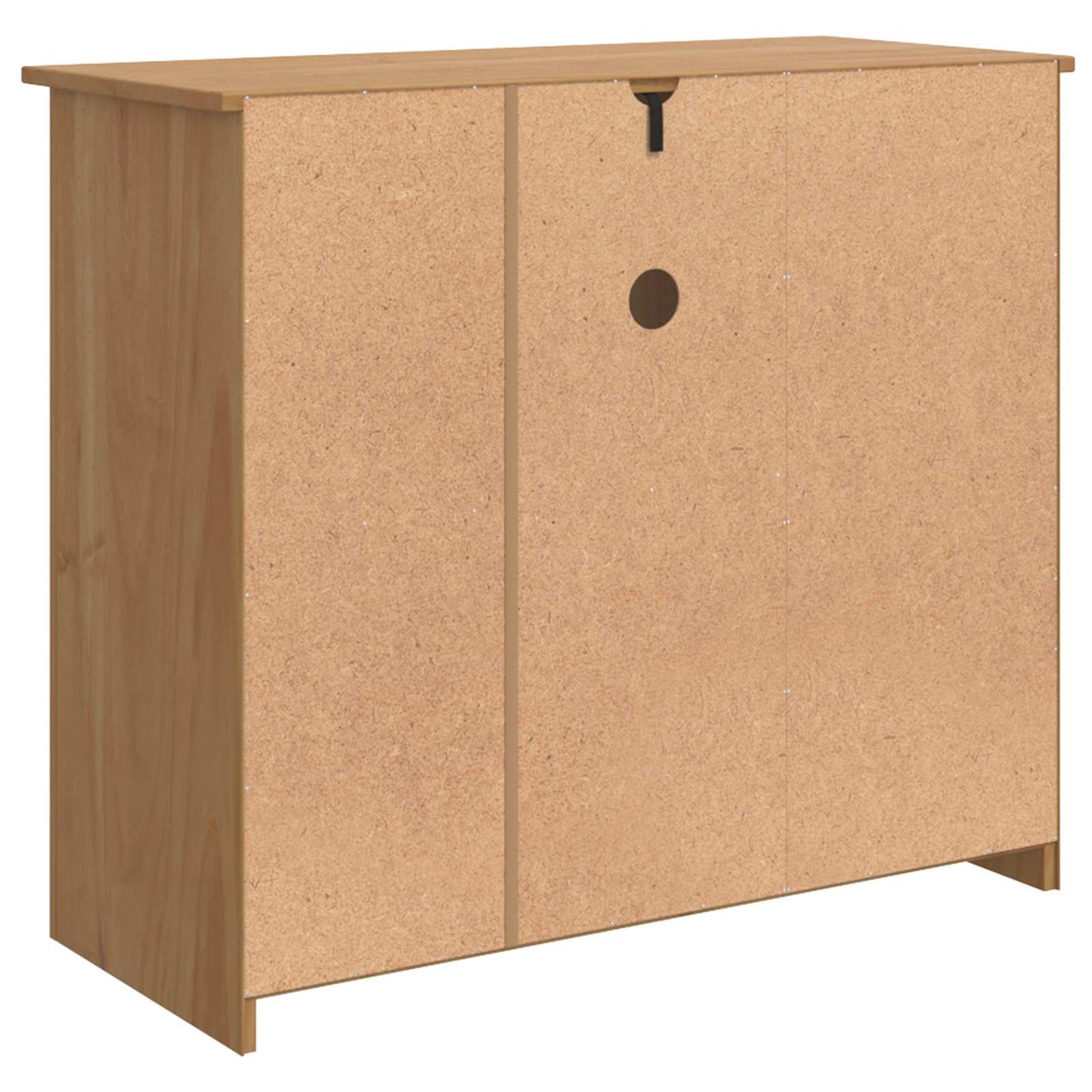 Mikrowellen-Sideboard PANAMA Honigwachs 99,5 x 44 x 86,5 cm