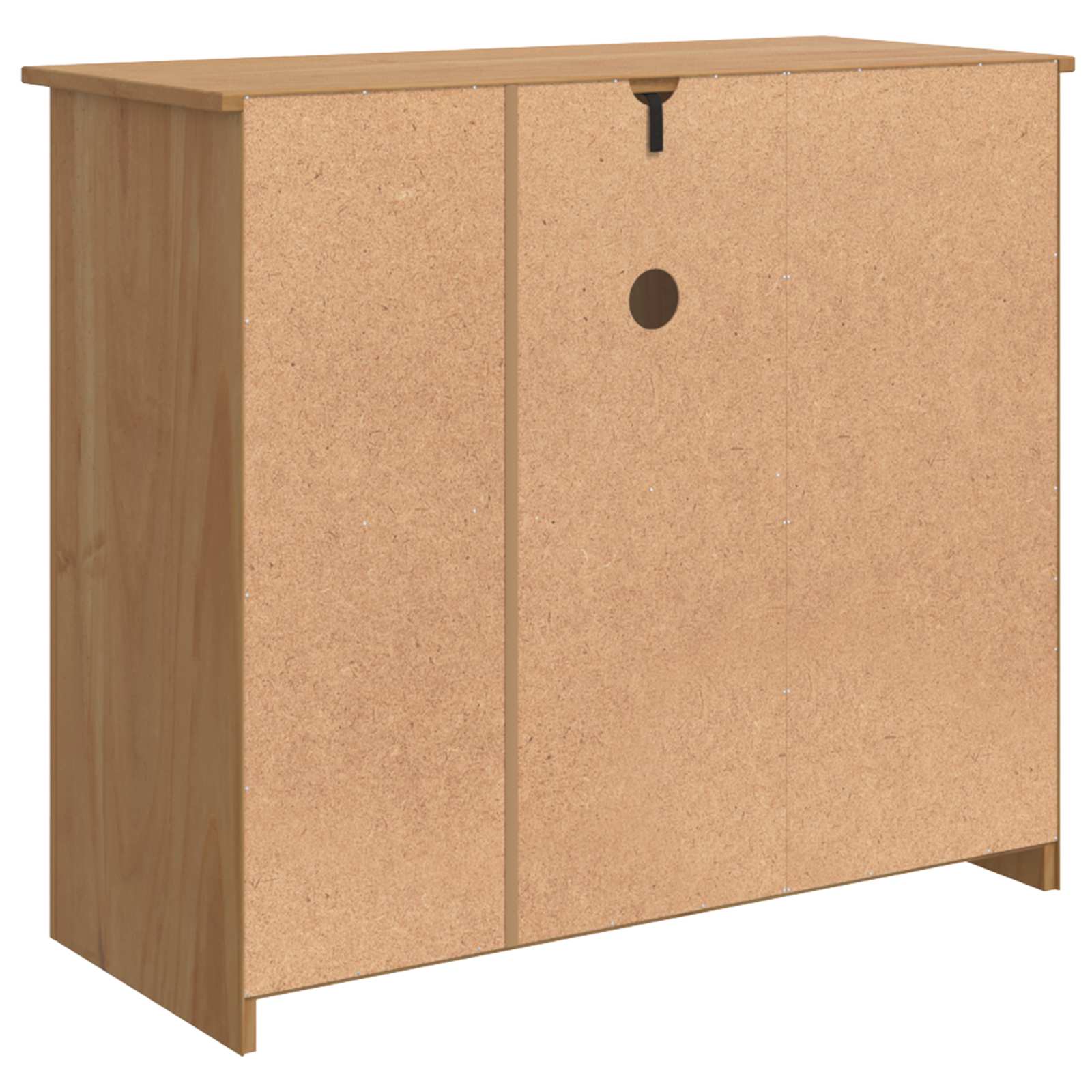 Mikrowellen-Sideboard PANAMA Honigwachs 99,5 x 44 x 86,5 cm
