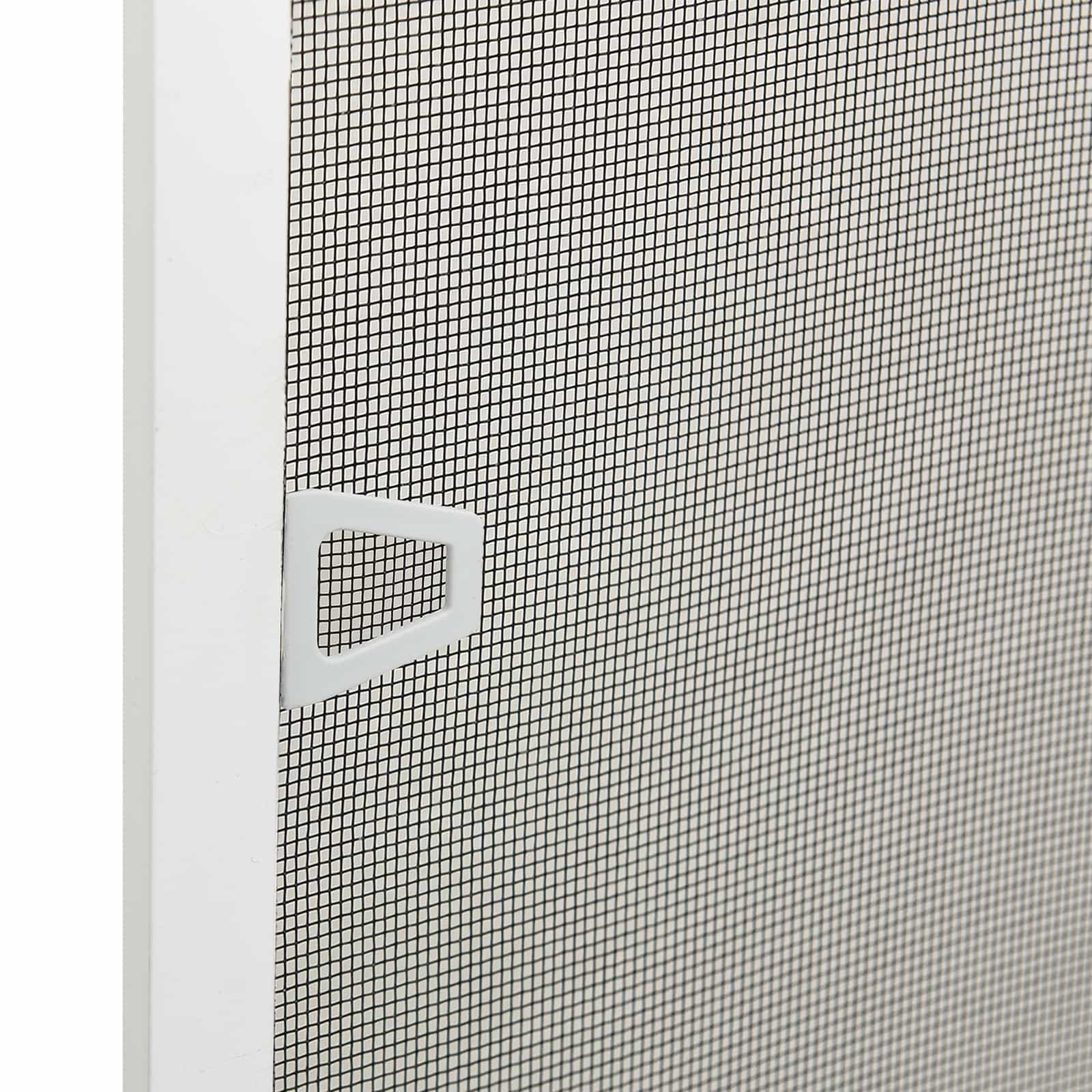 Insektenschutz für Fenster Weiß 120 x 140 cm