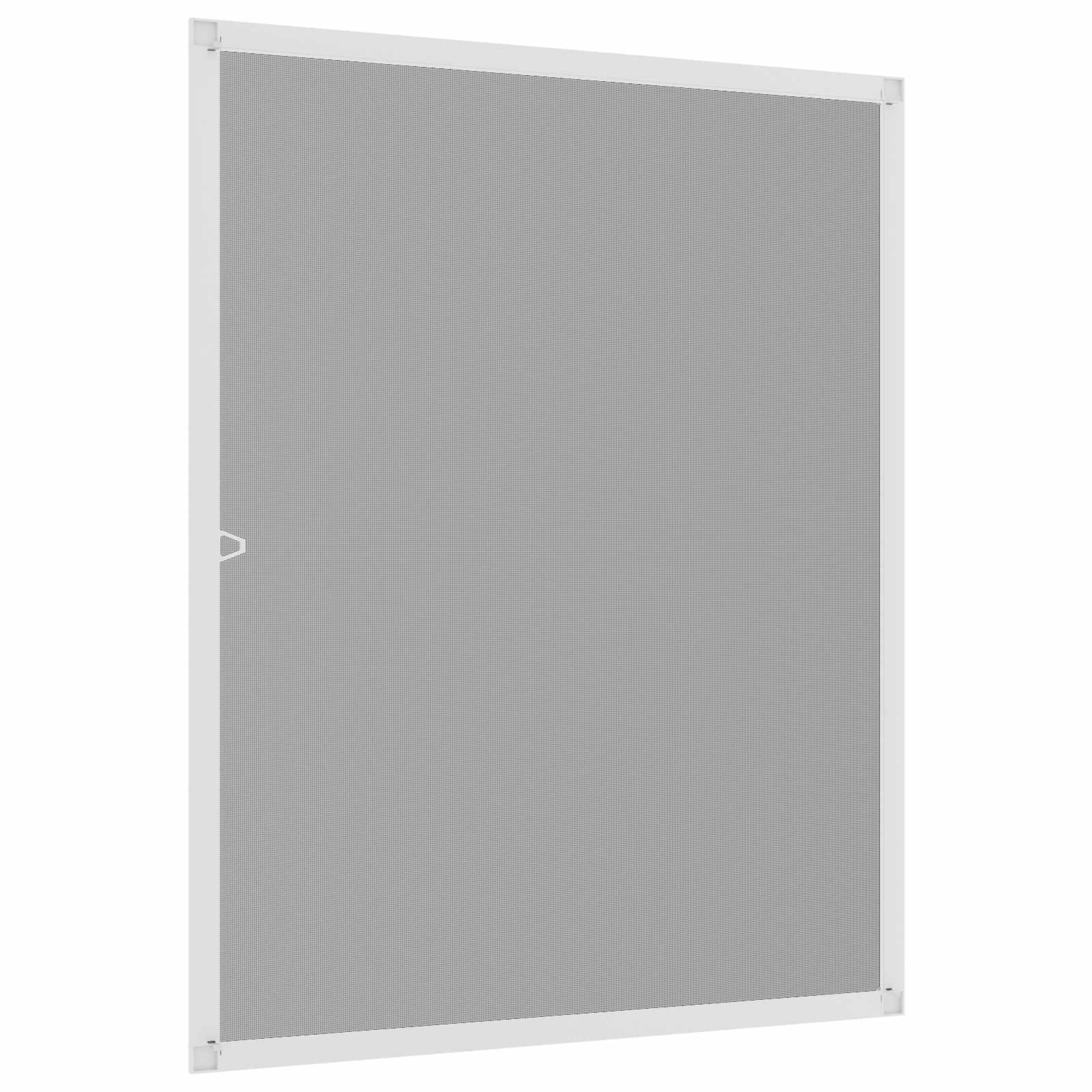 Insektenschutz für Fenster Weiß 120 x 140 cm