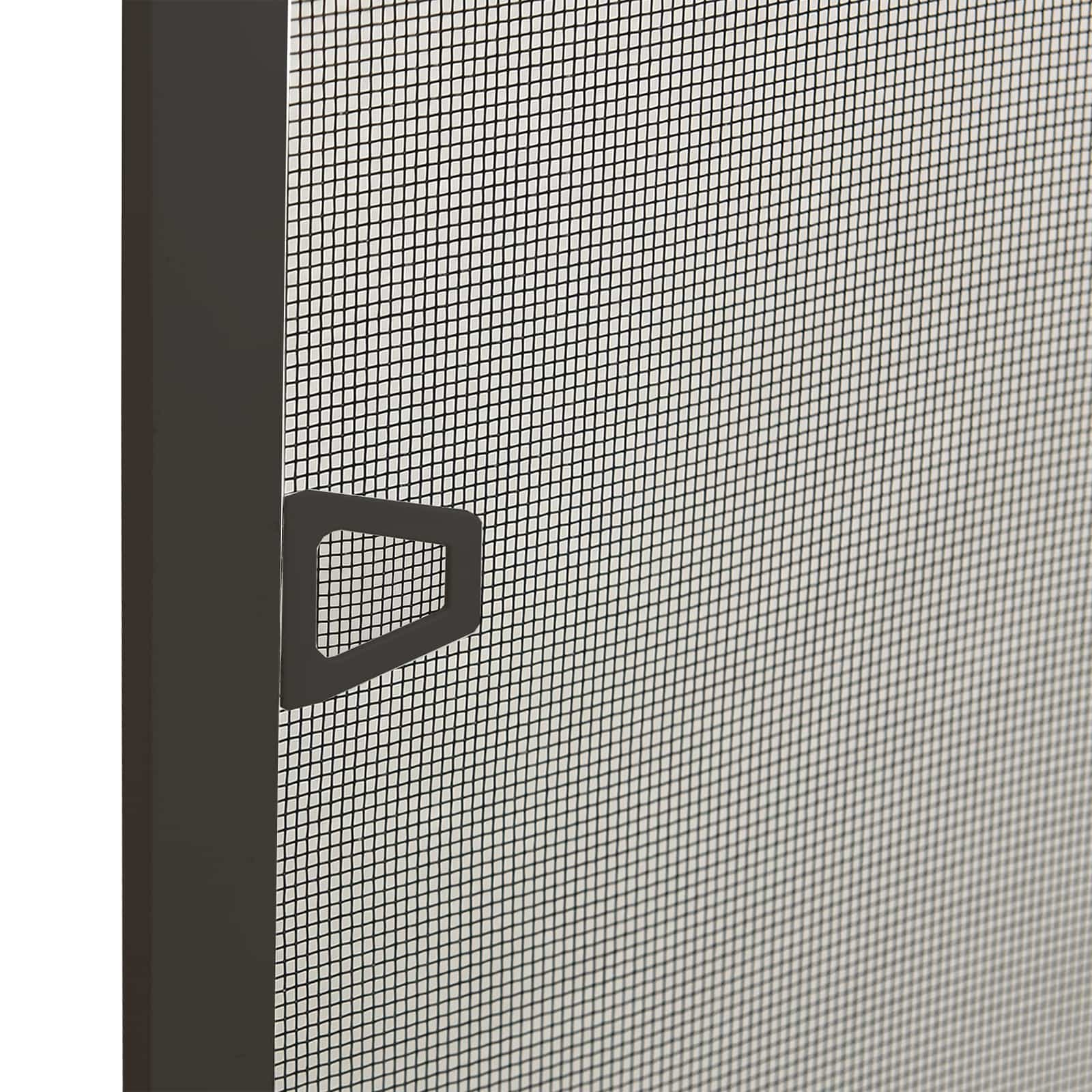 Insektenschutz für Fenster Anthrazit 120 x 140 cm
