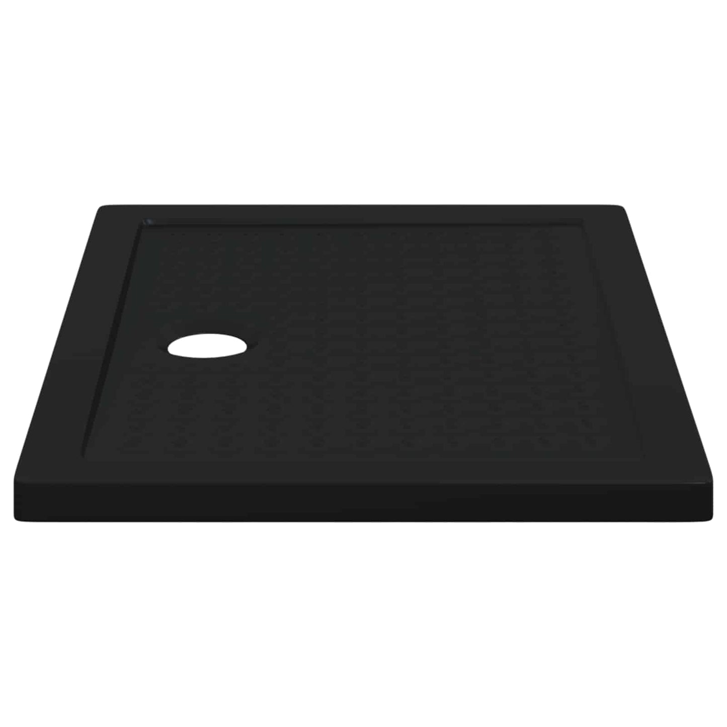 Duschbodenablage mit Punkten 90 x 70 x 4 cm ABS Schwarz