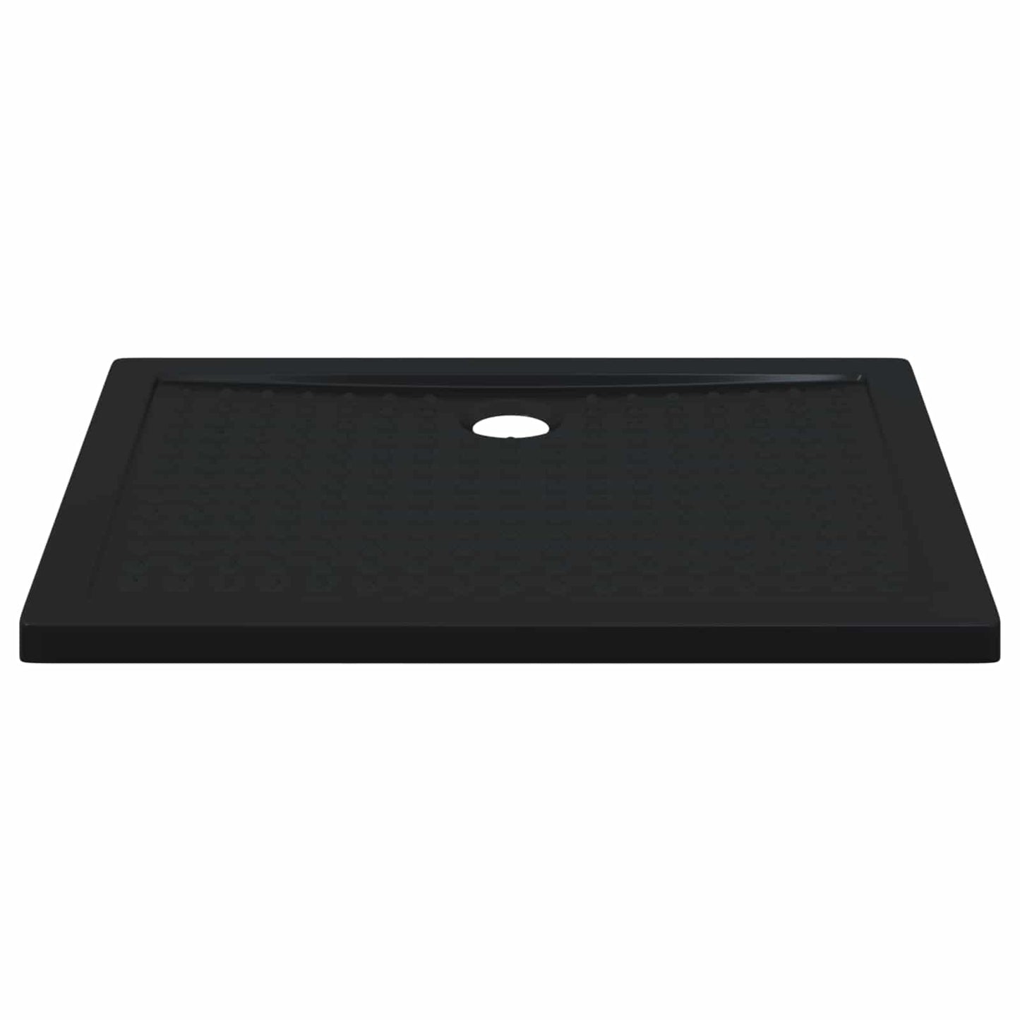 Duschbodenablage mit Punkten 100 x 80 x 4 cm ABS Schwarz