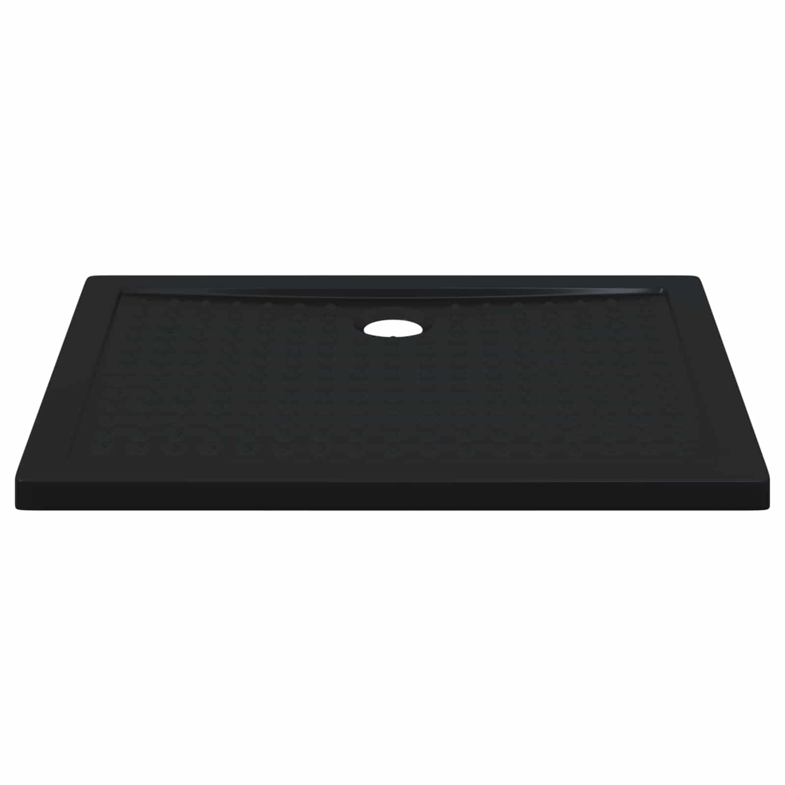 Duschbodenablage mit Punkten 100 x 80 x 4 cm ABS Schwarz