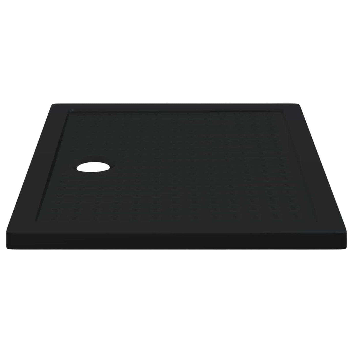 Duschbodenablage mit Punkten 100 x 80 x 4 cm ABS Schwarz
