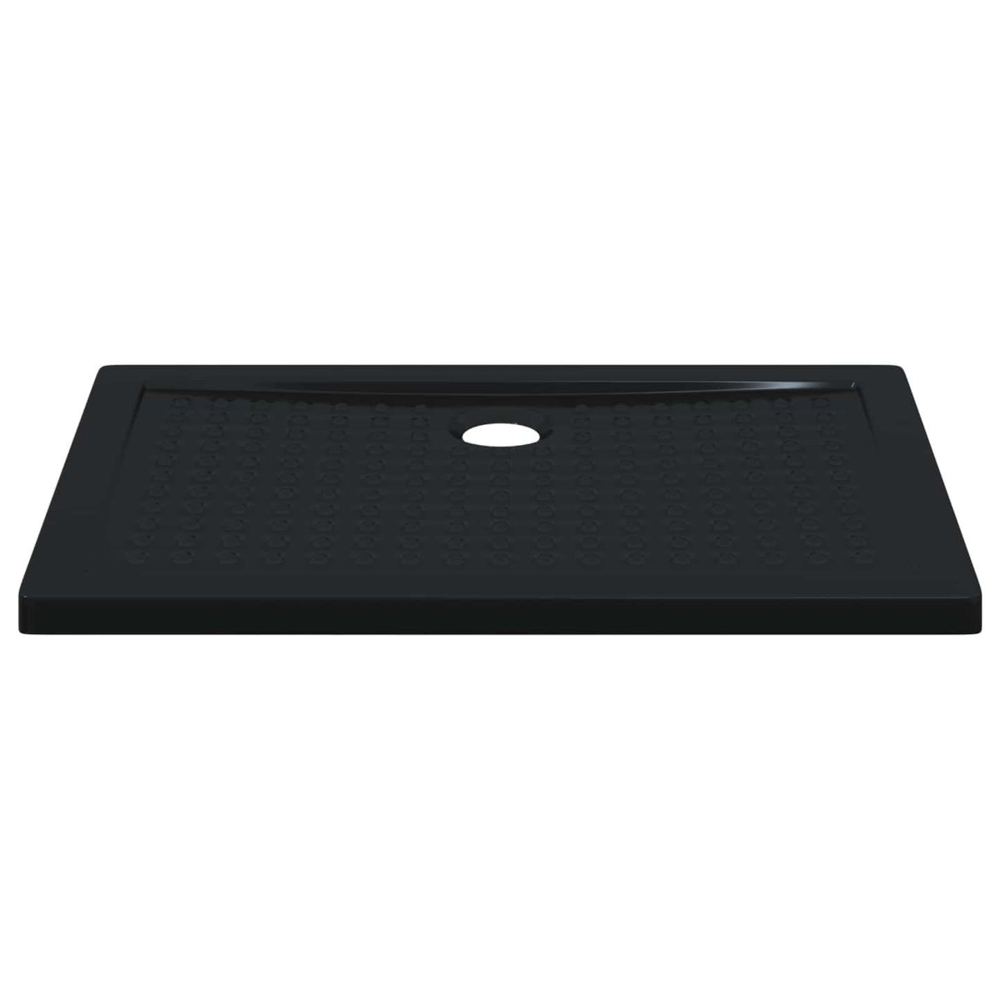 Duschbodenablage mit Punkten 100 x 70 x 4 cm ABS Schwarz