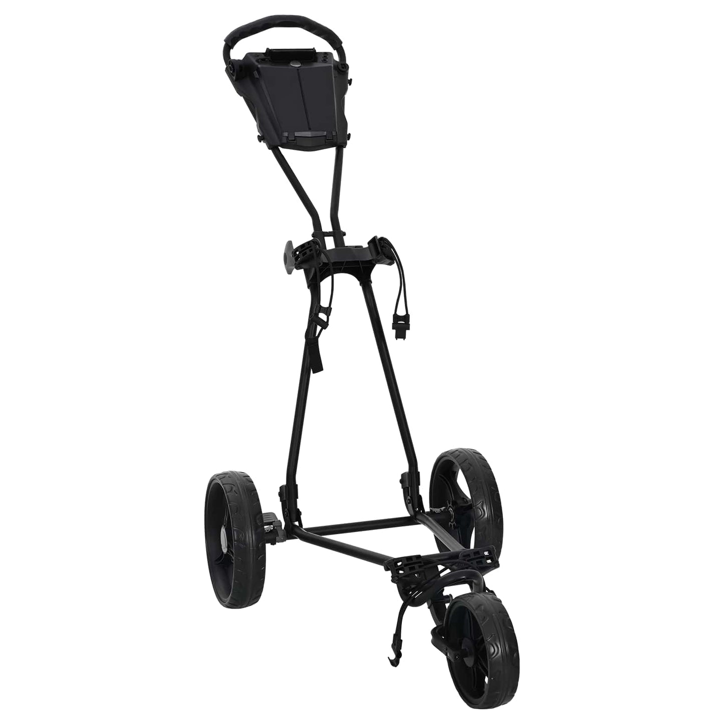 Golf-Dolly Schwarz Eisen Klappbar