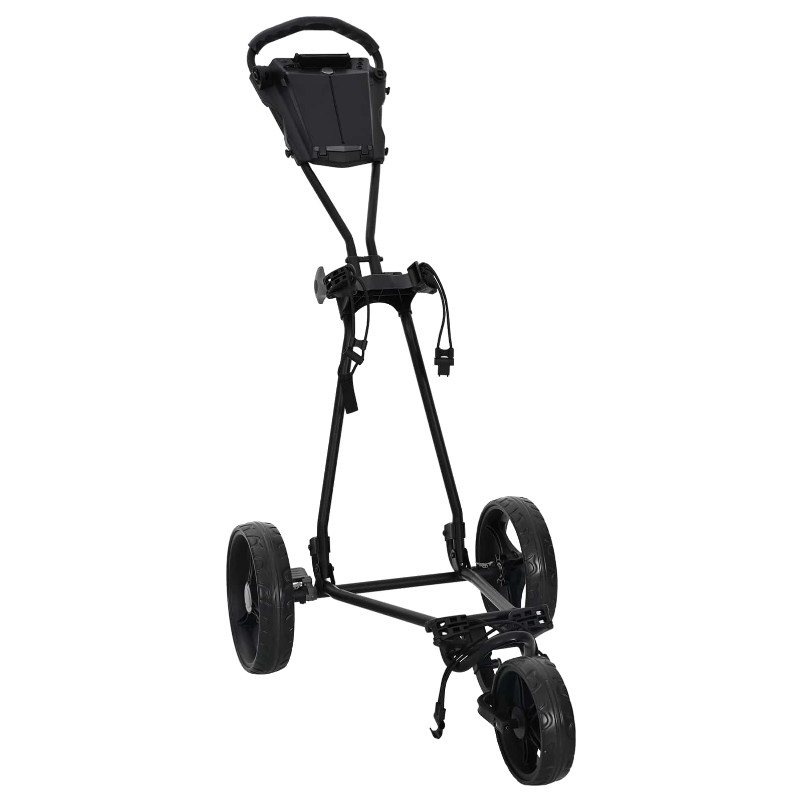 Golf-Dolly Schwarz Eisen Klappbar