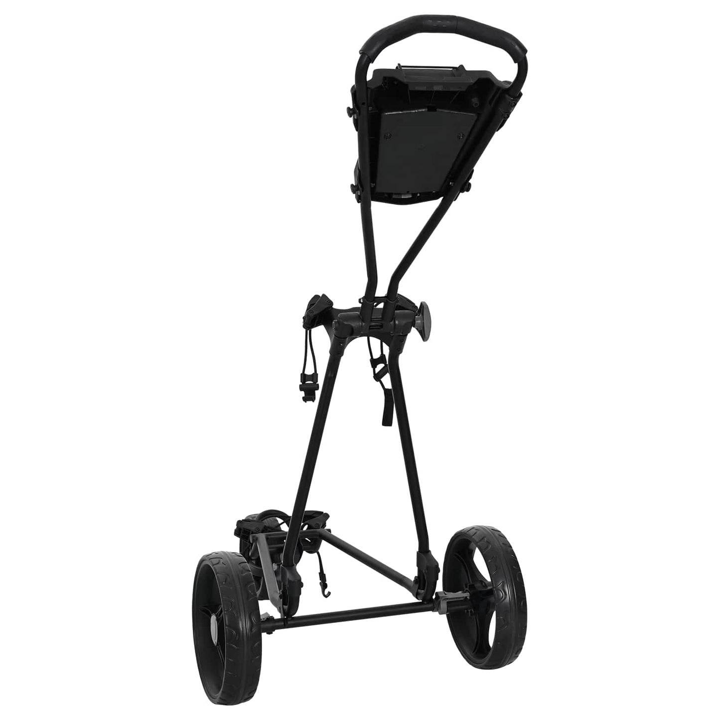Golf-Dolly Schwarz Eisen Klappbar