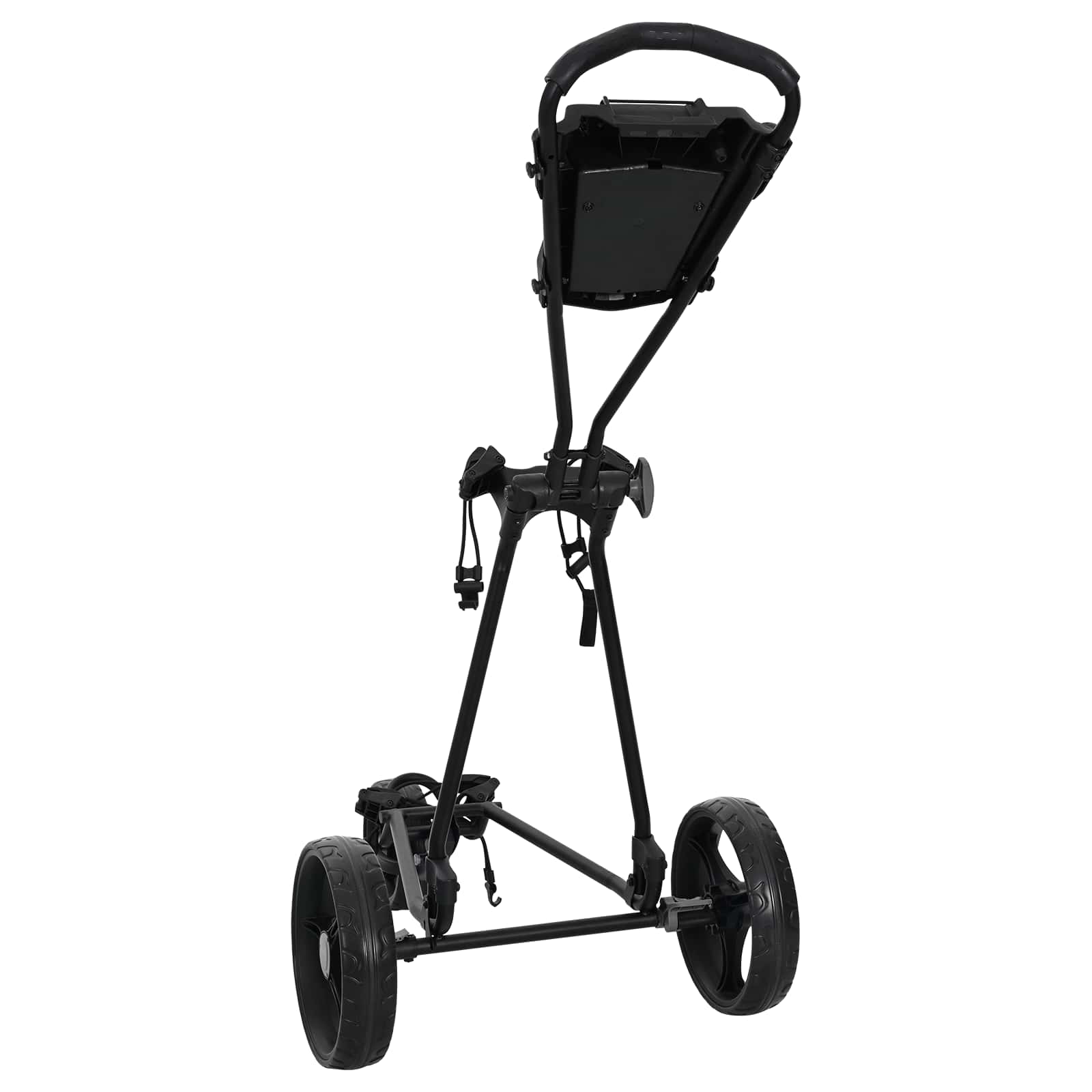 Golf-Dolly Schwarz Eisen Klappbar