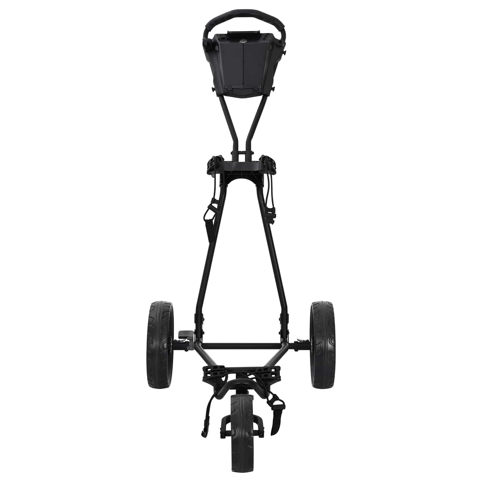 Golf-Dolly Schwarz Eisen Klappbar