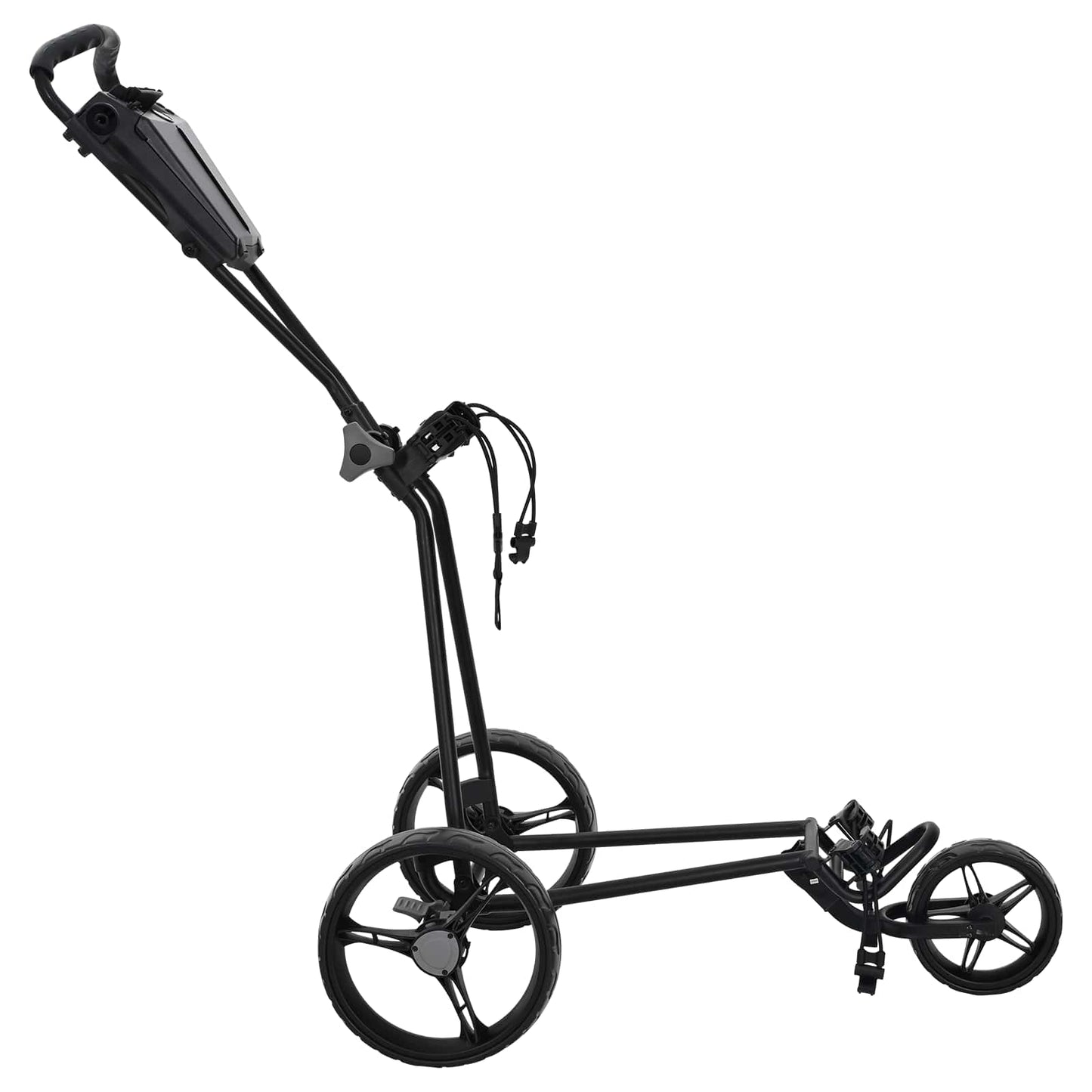 Golf-Dolly Schwarz Eisen Klappbar