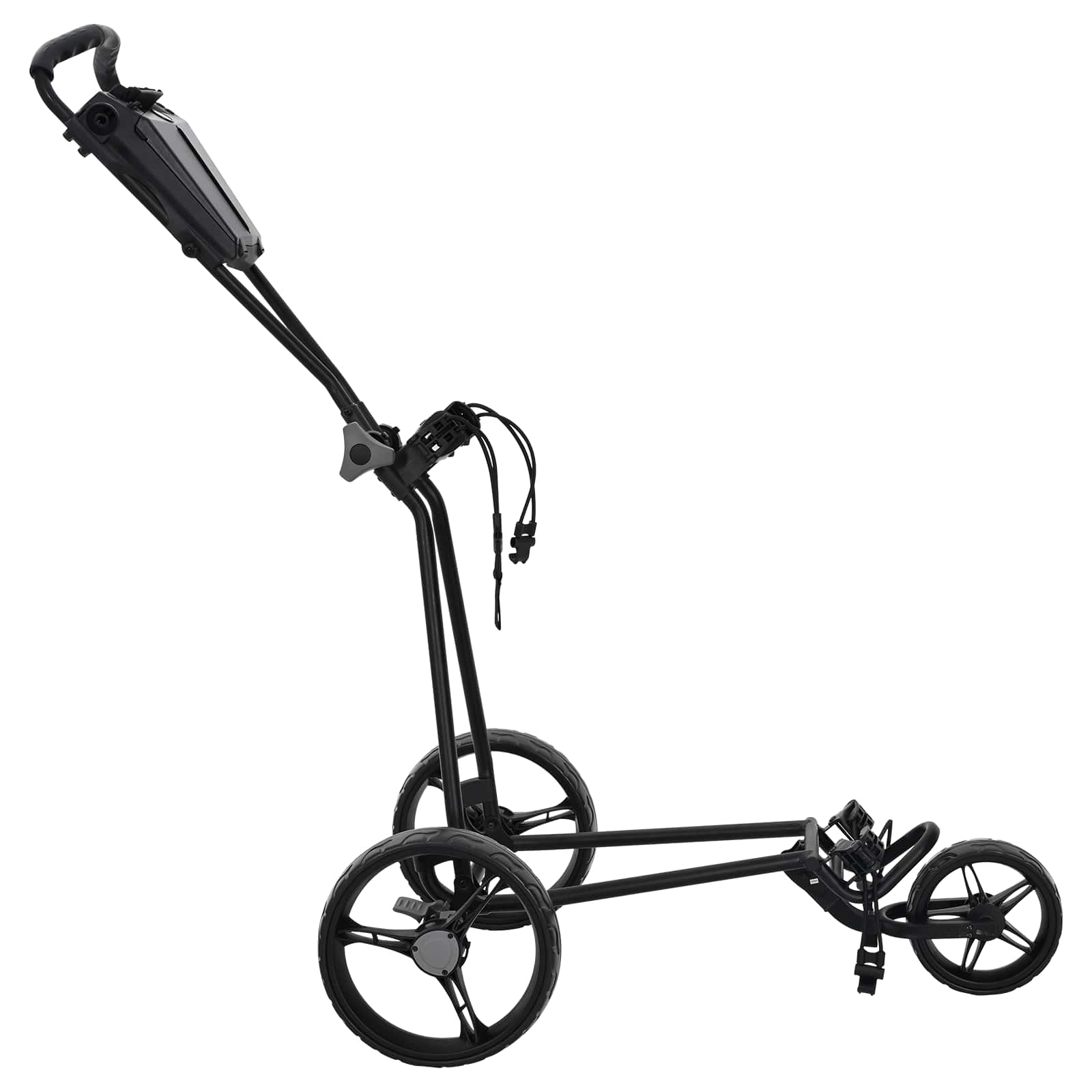 Golf-Dolly Schwarz Eisen Klappbar