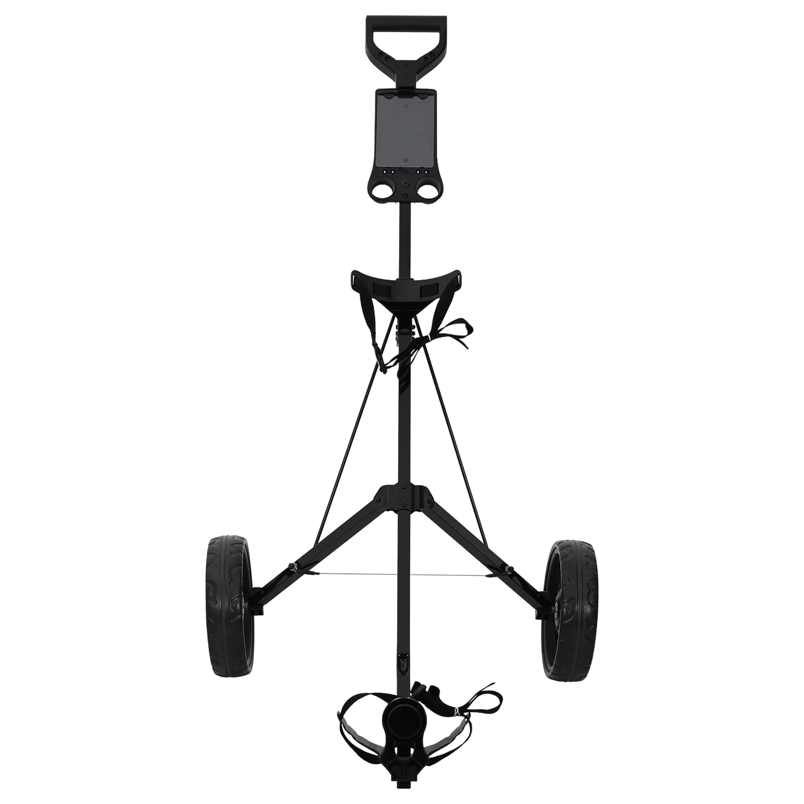 Golf-Dolly Schwarz Eisen Klappbar
