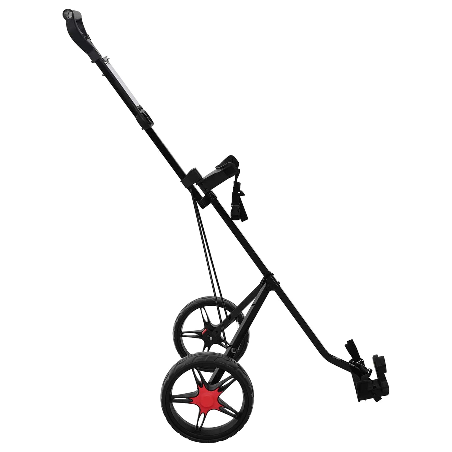 Golf-Dolly Schwarz Eisen Klappbar