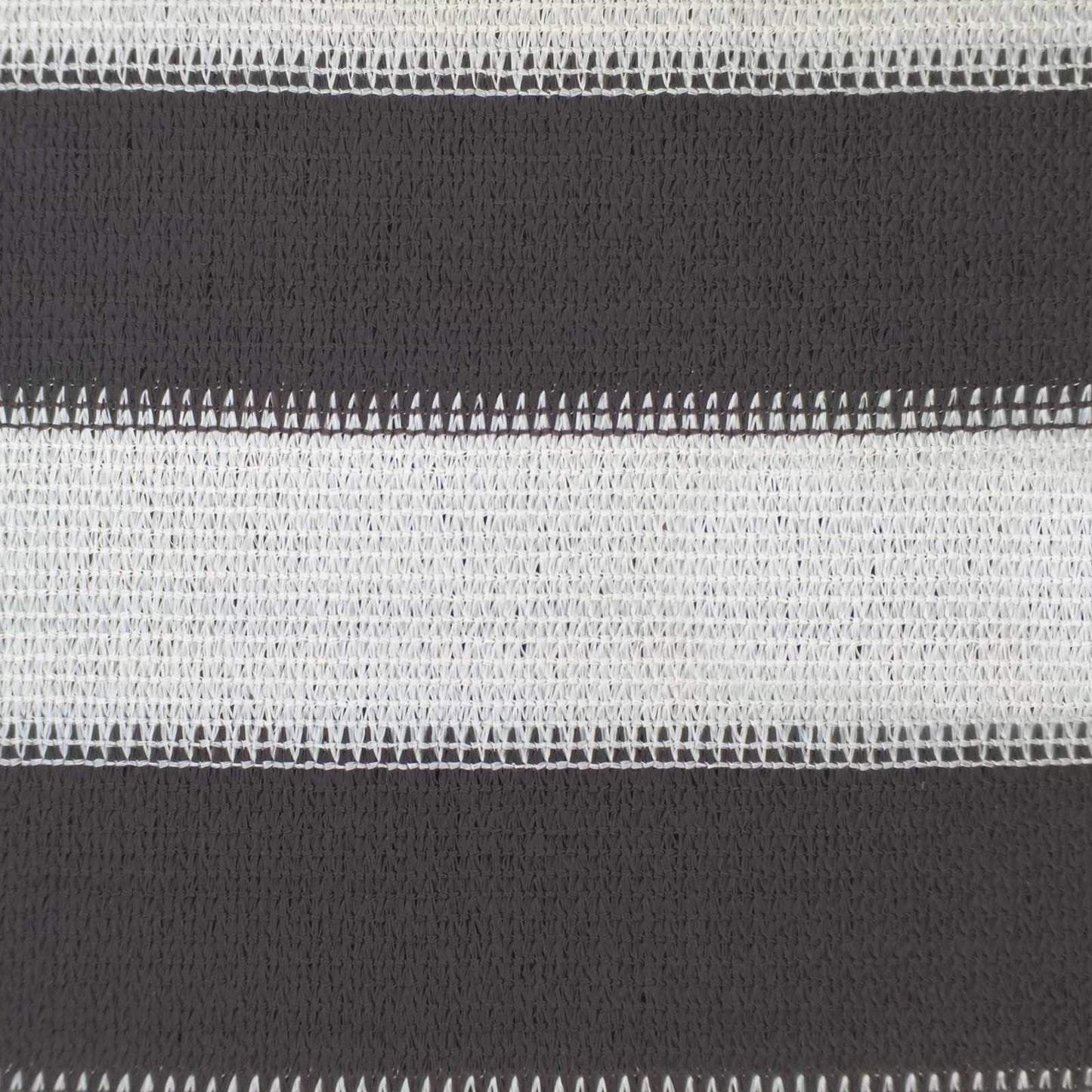 Sonnensegel 2,5 x 3 m HDPE Rechteckig Anthrazit und Weiß